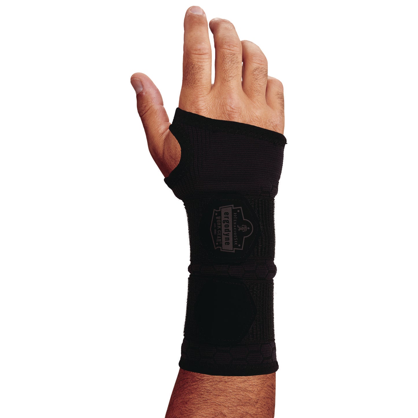 ProFlex 685 Wrist Support Sleeve with Double Strap, Large, Fits Left Hand/Right Hand, Black