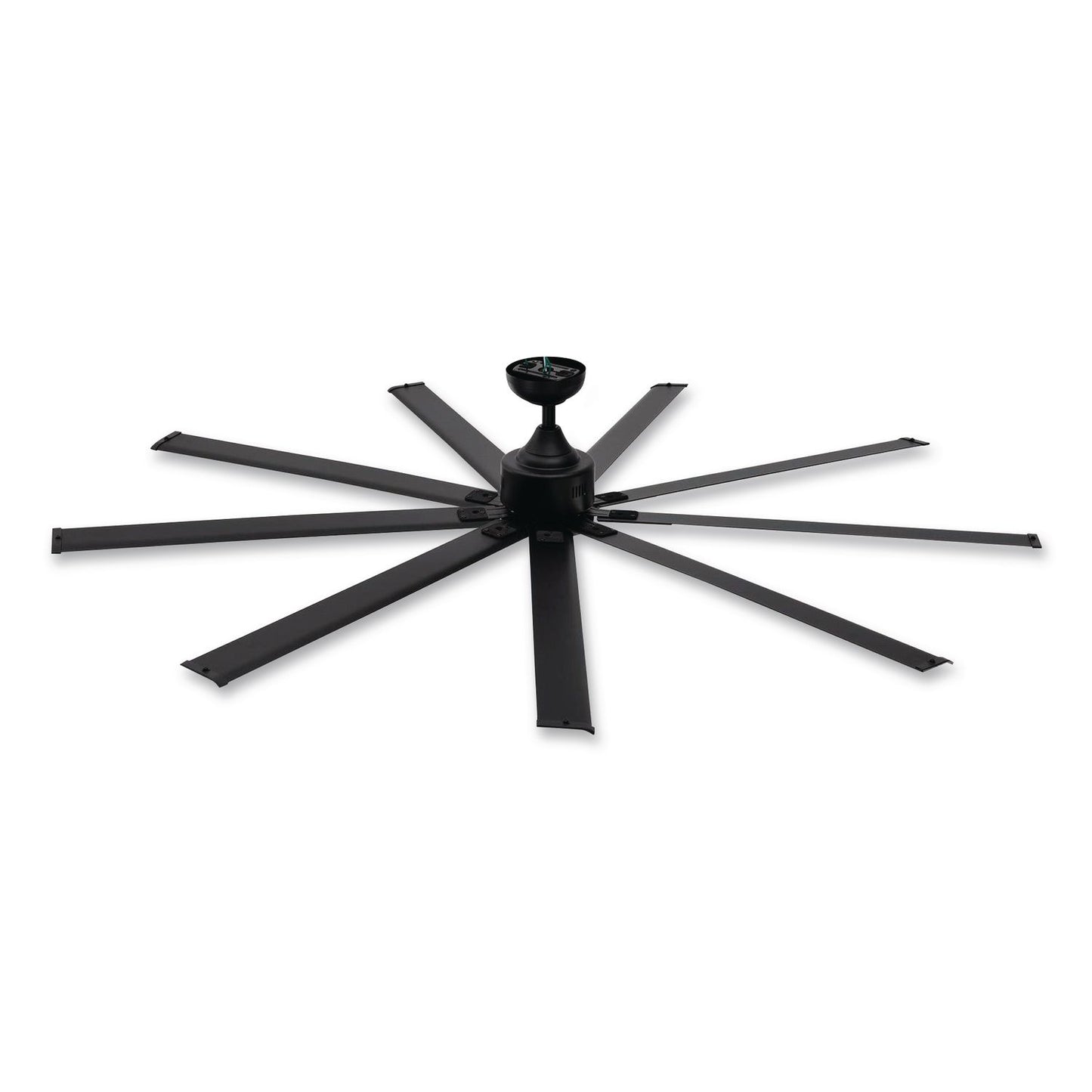Industrial Ceiling Fan, 72", 6 Speeds, 9,400 CFM, Black