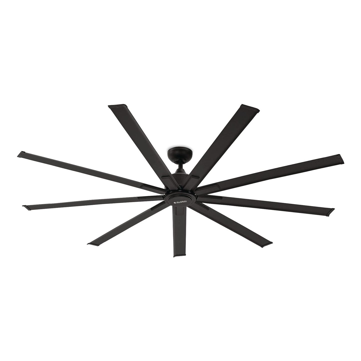 Industrial Ceiling Fan, 72", 6 Speeds, 9,400 CFM, Black