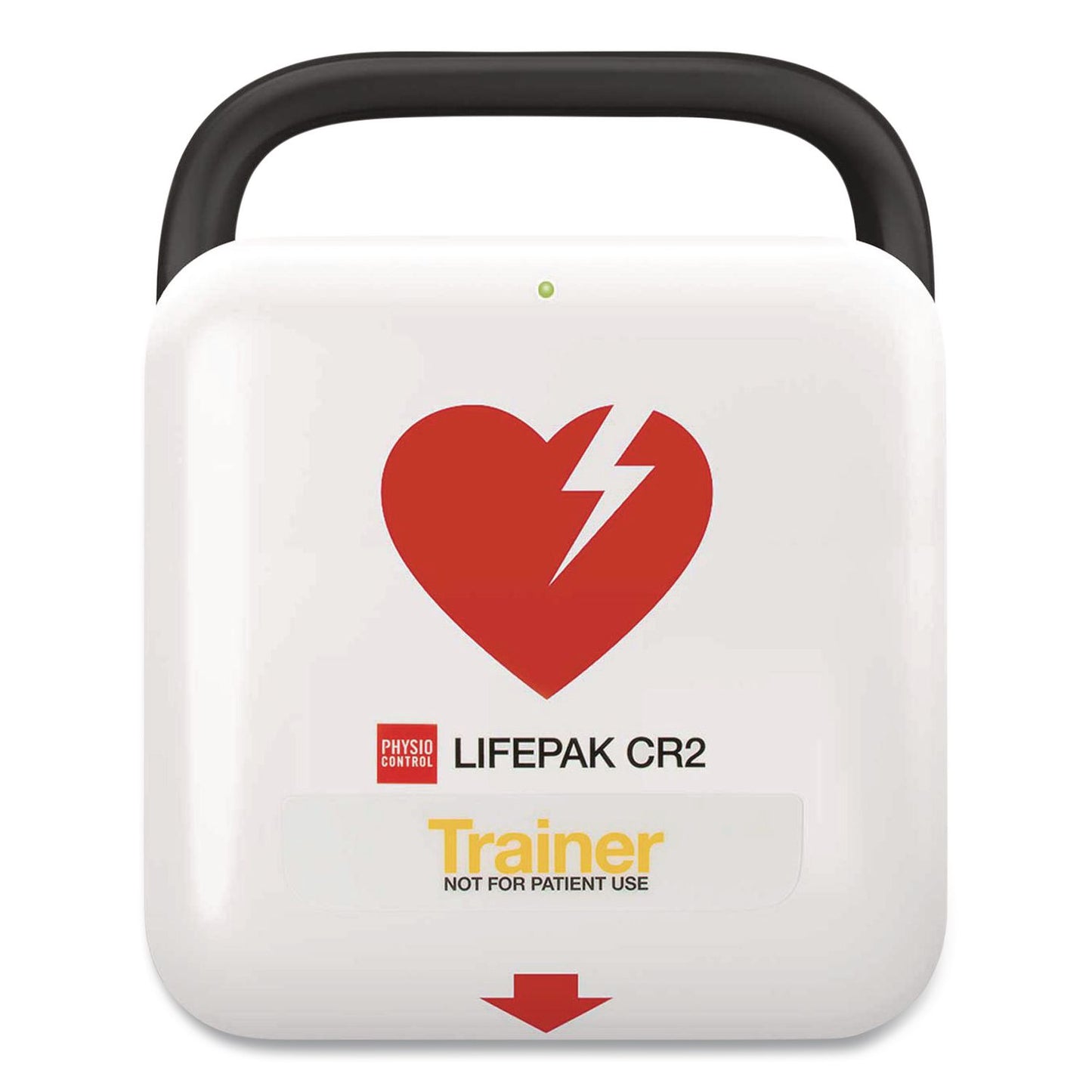 LIFEPAK CR2 Trainer/Demo Bag, 12" x 4" x 8", Dark Gray/Black/Red