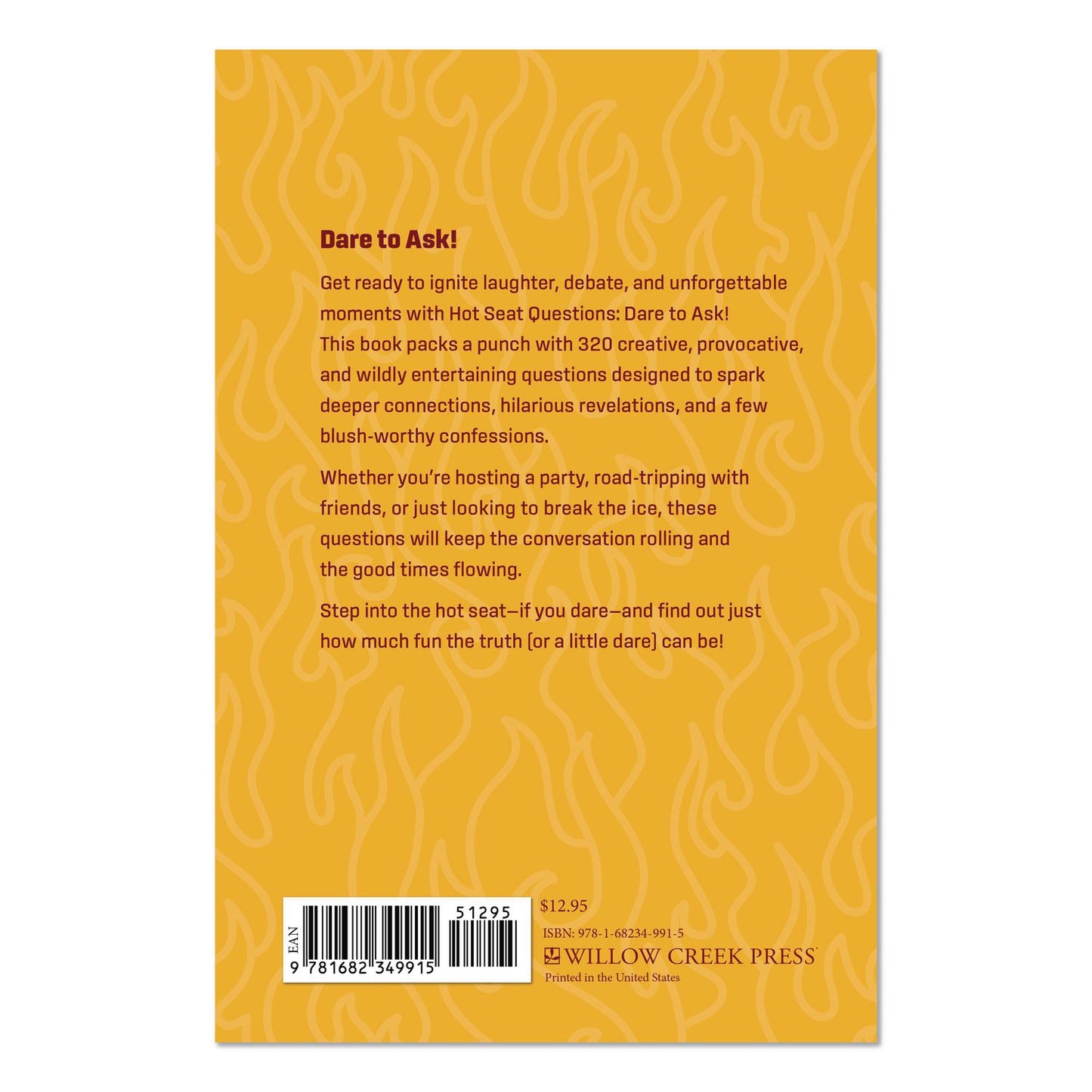 Hot Seat Questions Softcover Book, Paperback, 112 Pages