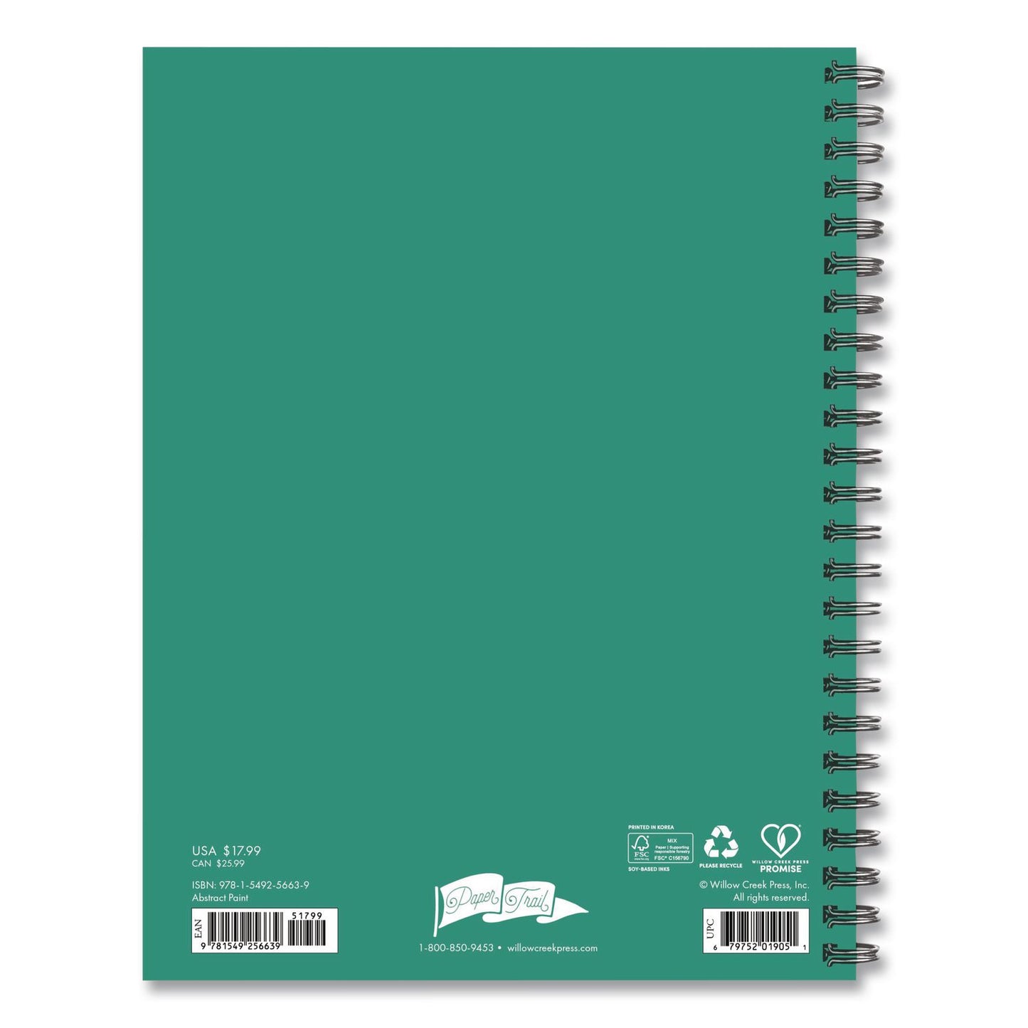 Abstract Art Weekly/Monthly Softcover Planner, 8.5 x 6.5, Multicolor Cover, 12-Month (Jan to Dec): 2026