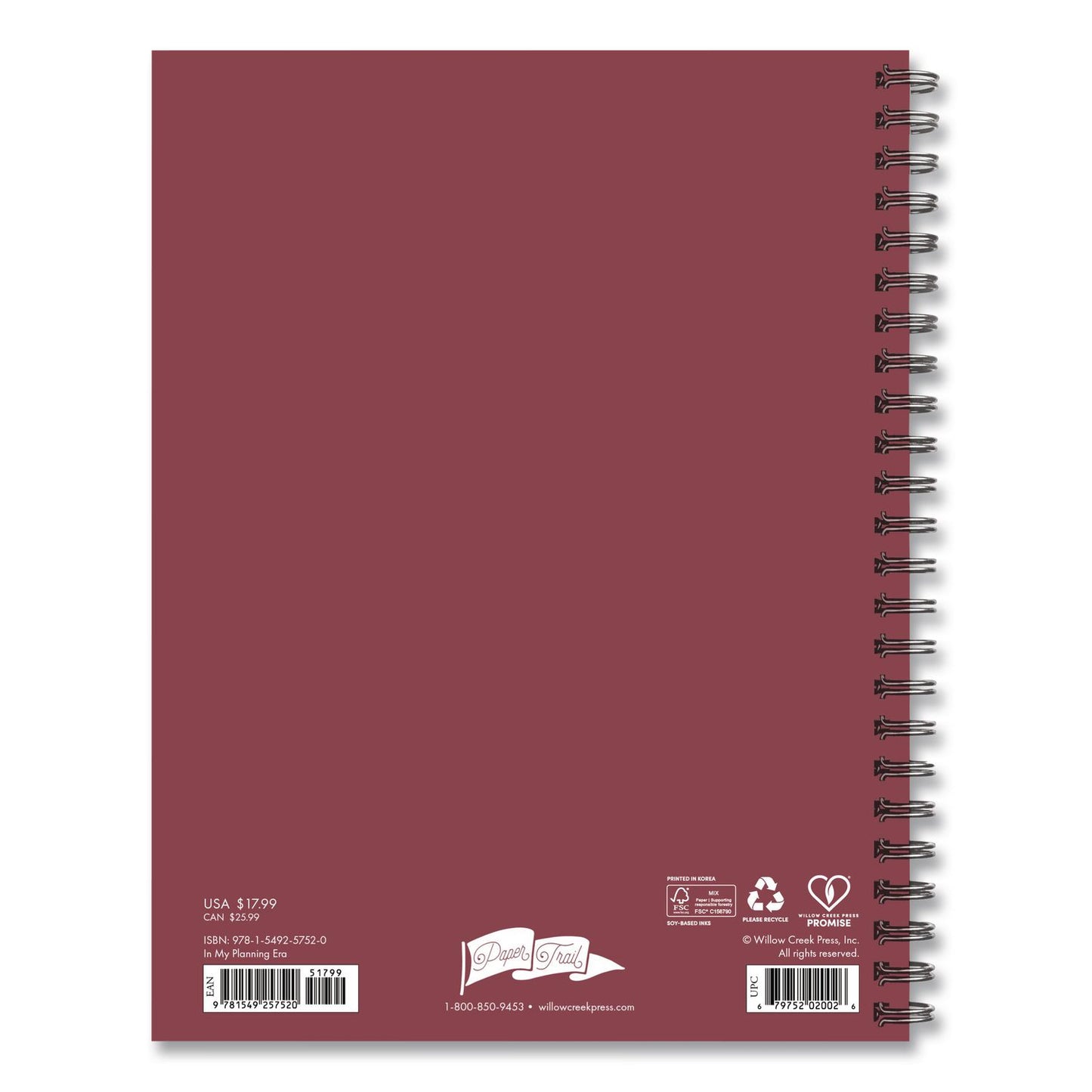In My Planning Era Weekly/Monthly Planner, 8.5 x 6.5, Multicolor Cover, 12-Month (Jan to Dec): 2026