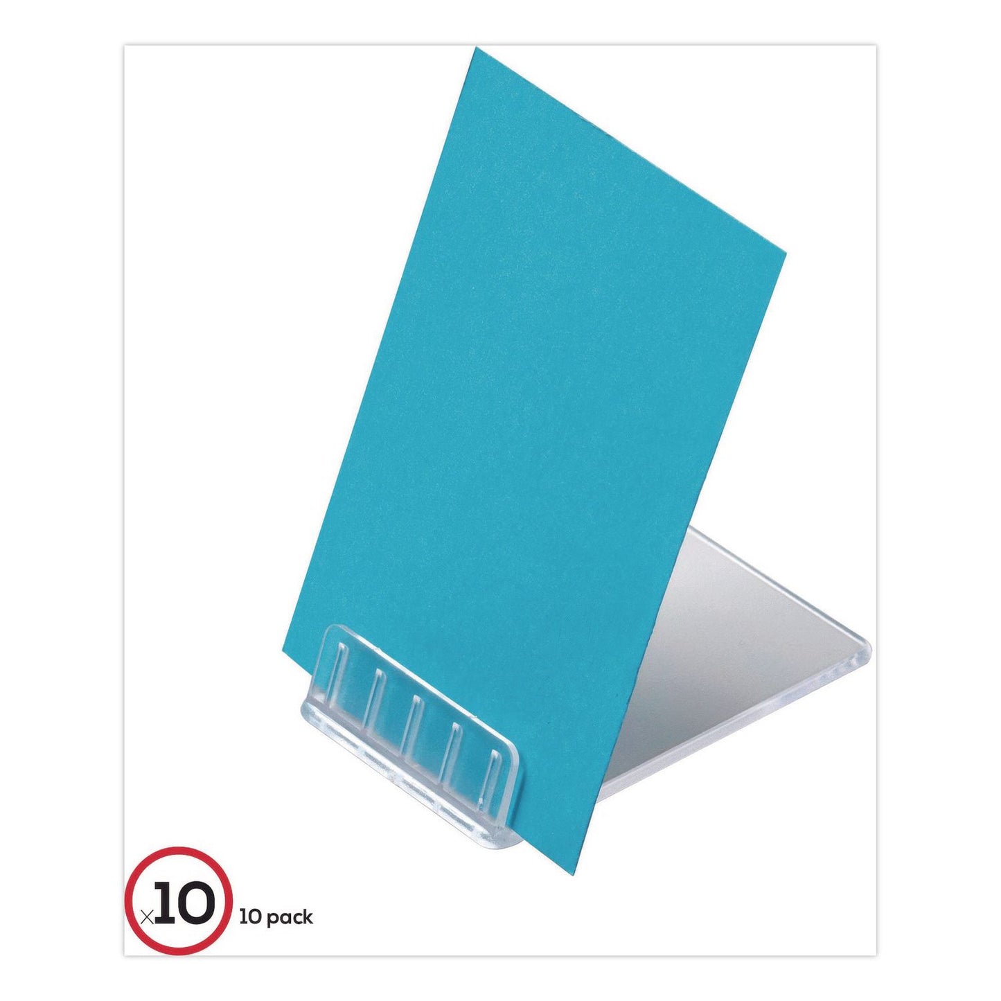 Tabletop Card Holder, Clear