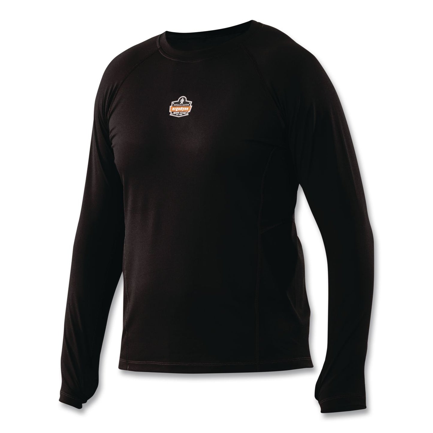 N-Ferno 6435 Midweight Long Sleeve Base Layer Shirt, 4X-Large, Black