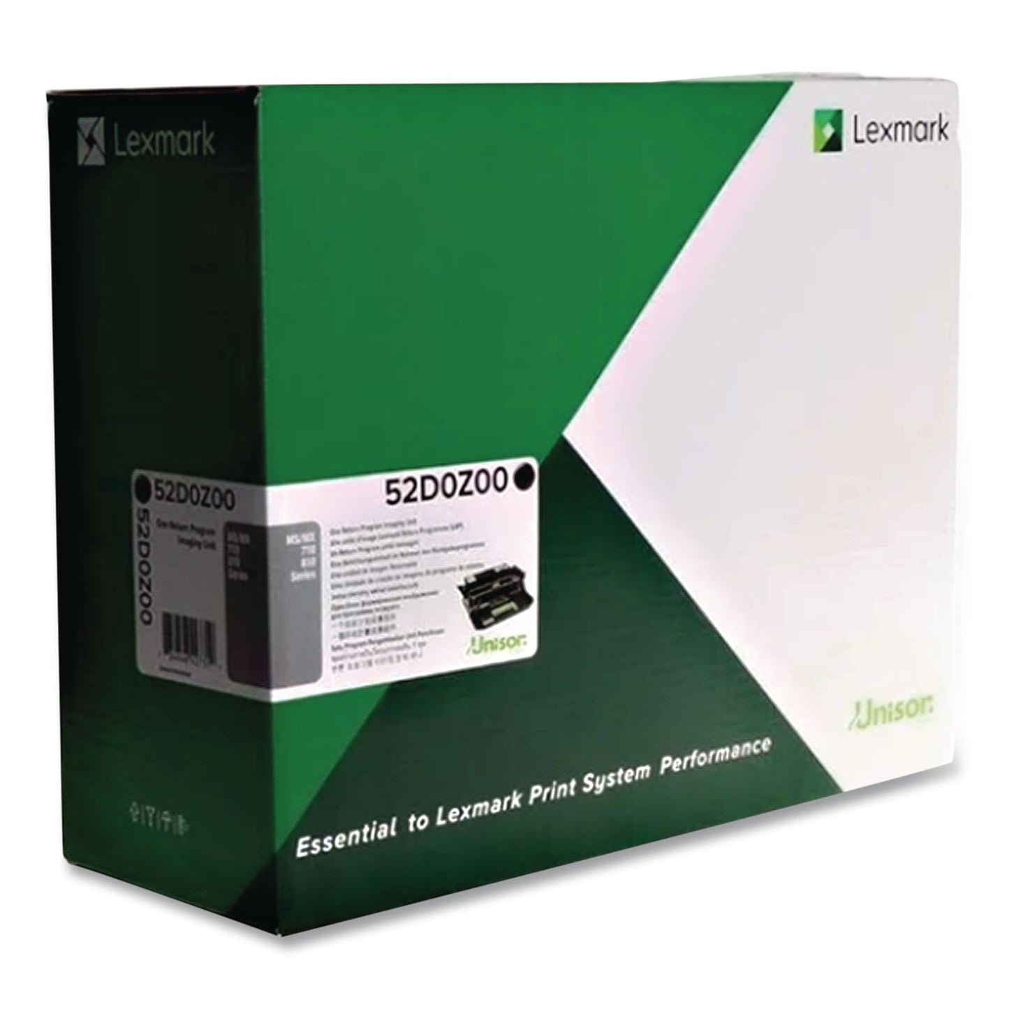 52d0z00 Return Program Imaging Unit, 100,000 Page-Yield, Black
