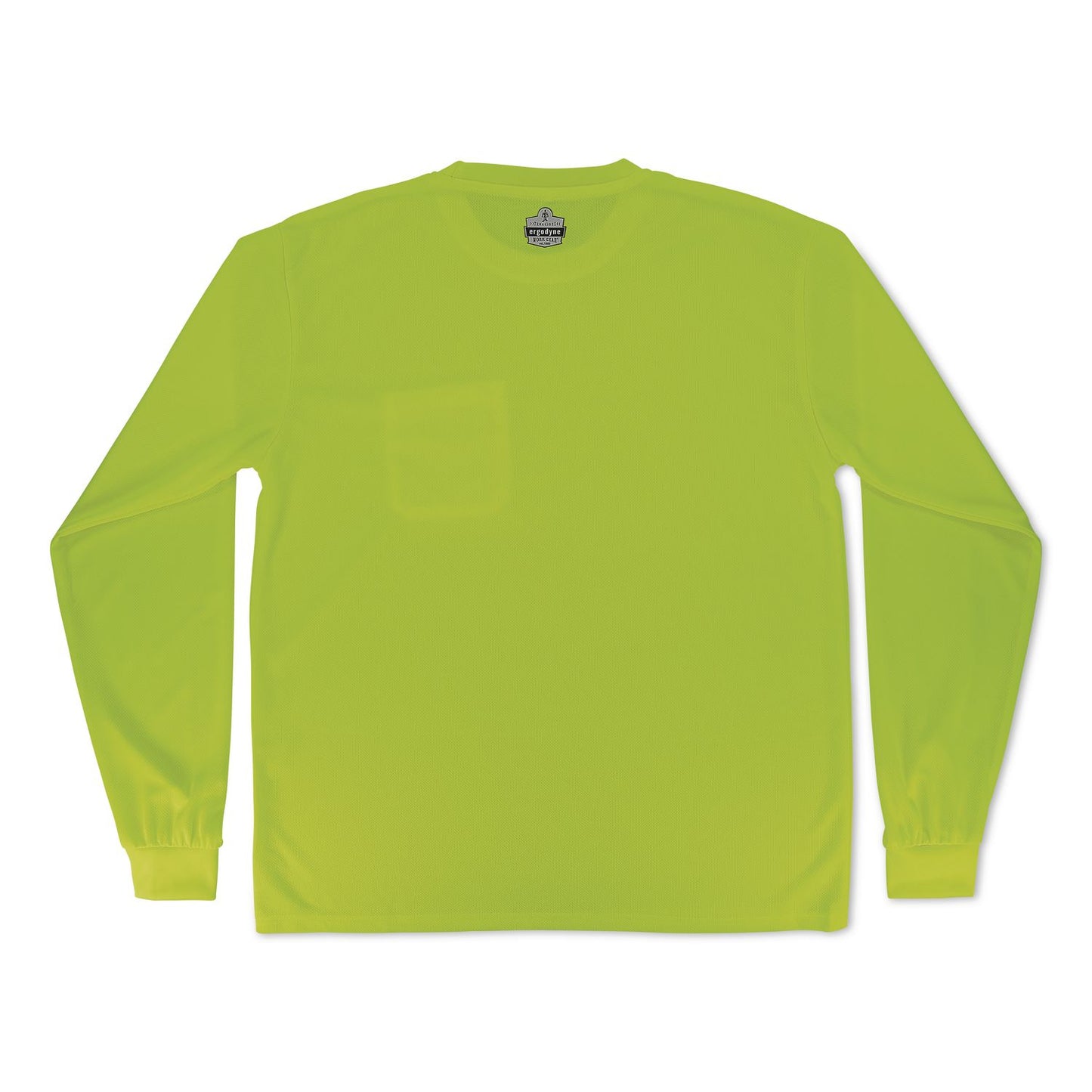 GloWear 8093 Non-Certified Essential Hi-Vis Long Sleeve T-Shirt, X-Small, Lime