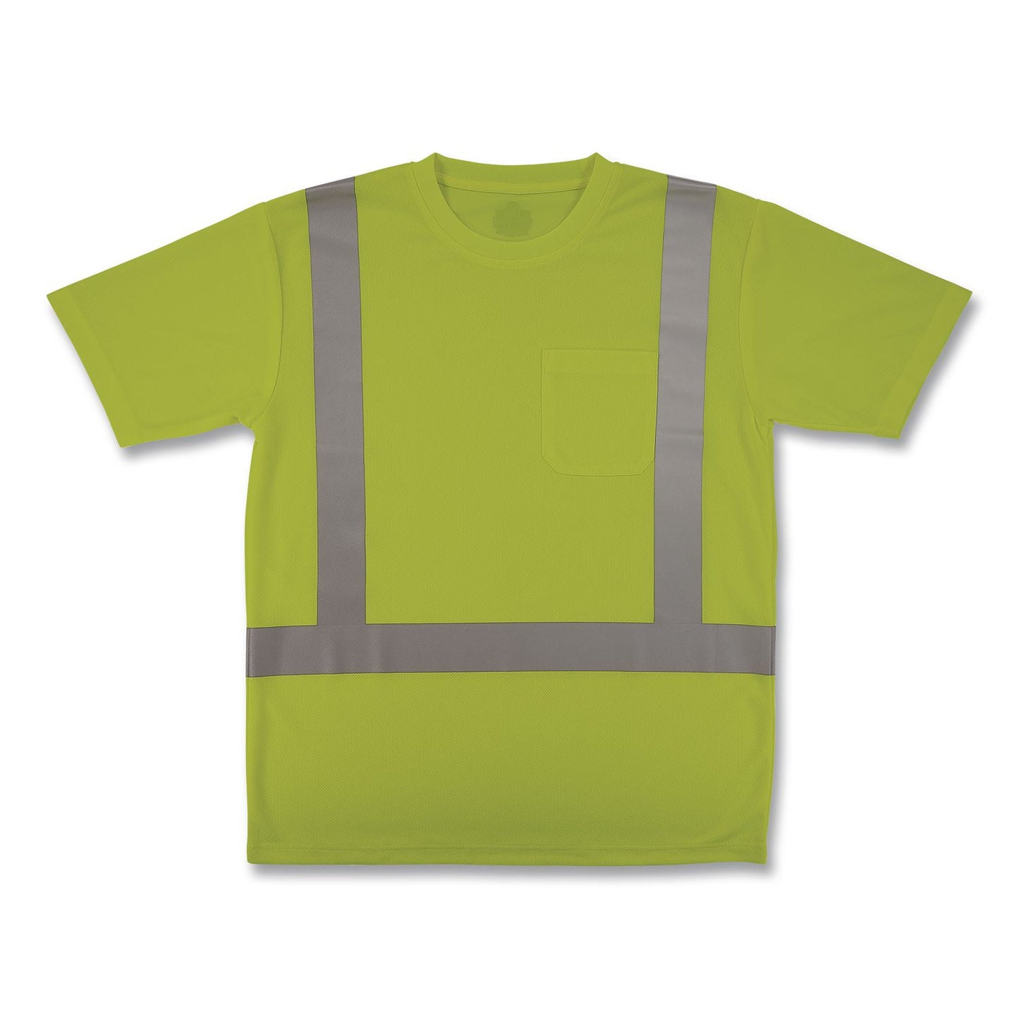 GloWear 8282 Class 2 Essential Hi-Vis T-Shirt, Medium, Lime