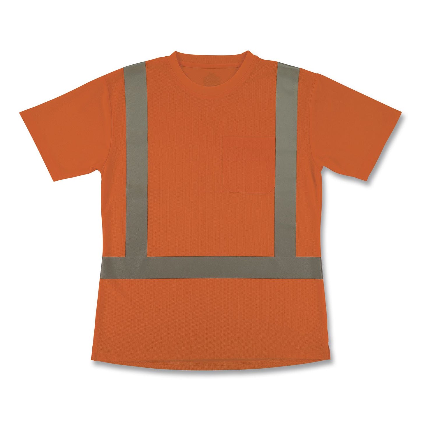 GloWear 8274 Class 2 Women's Essential Hi-Vis T-Shirt, X-Small, Orange