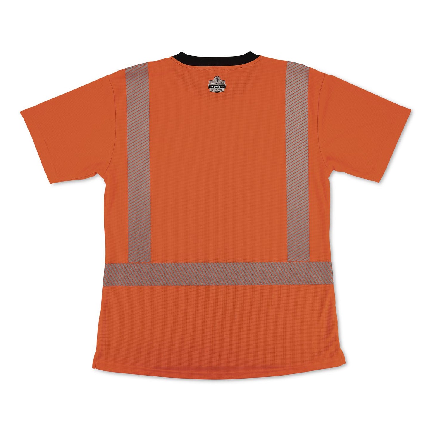 GloWear 8276BK Class 2 Women's Performance Hi-Vis T-Shirt with Black Bottom, 2X-Large, Orange
