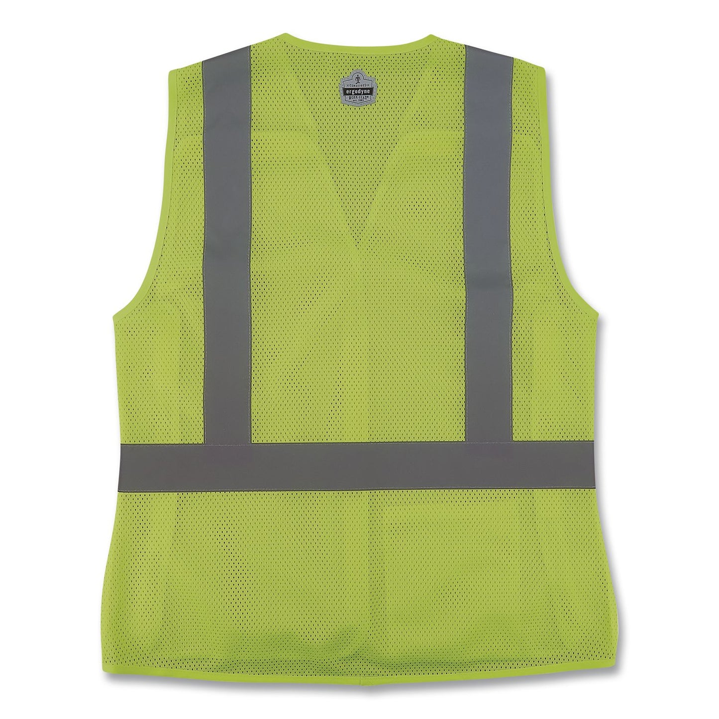 GloWear 8215BAW-S Class 2 Women's Hi-Vis Breakaway Vest with Hook-and-Loop, Polyester, 3X-Large, Lime