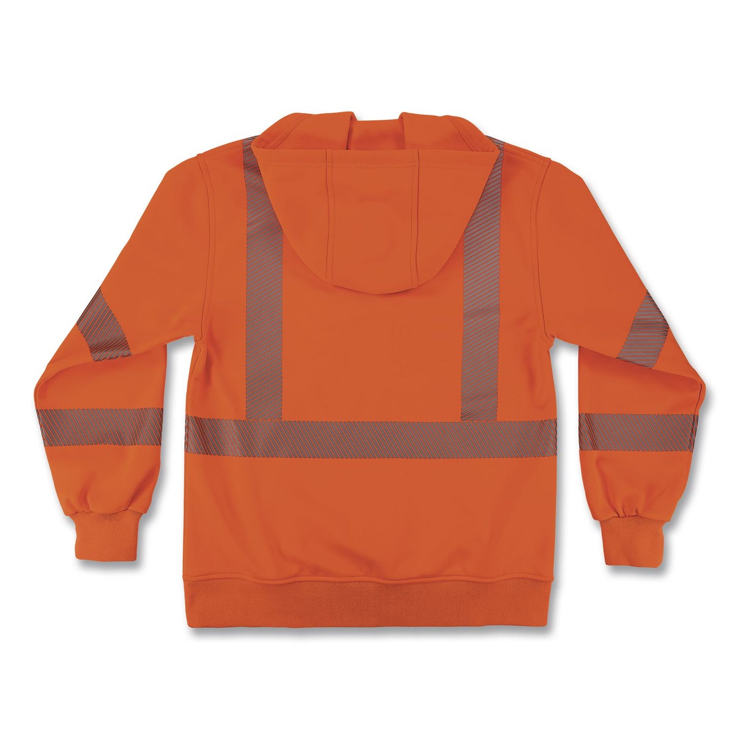 GloWear 8304W Class 3 Women's Performance Hi-Vis Hooded Sweatshirt, X-Large, Orange