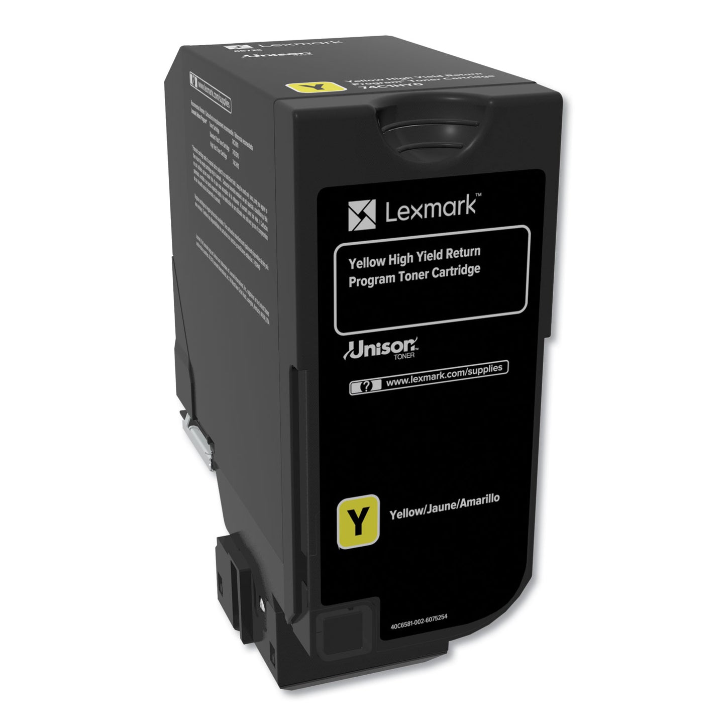 74c1hy0 Return Program Unison High-Yield Toner, 12,000 Page-Yield, Yellow