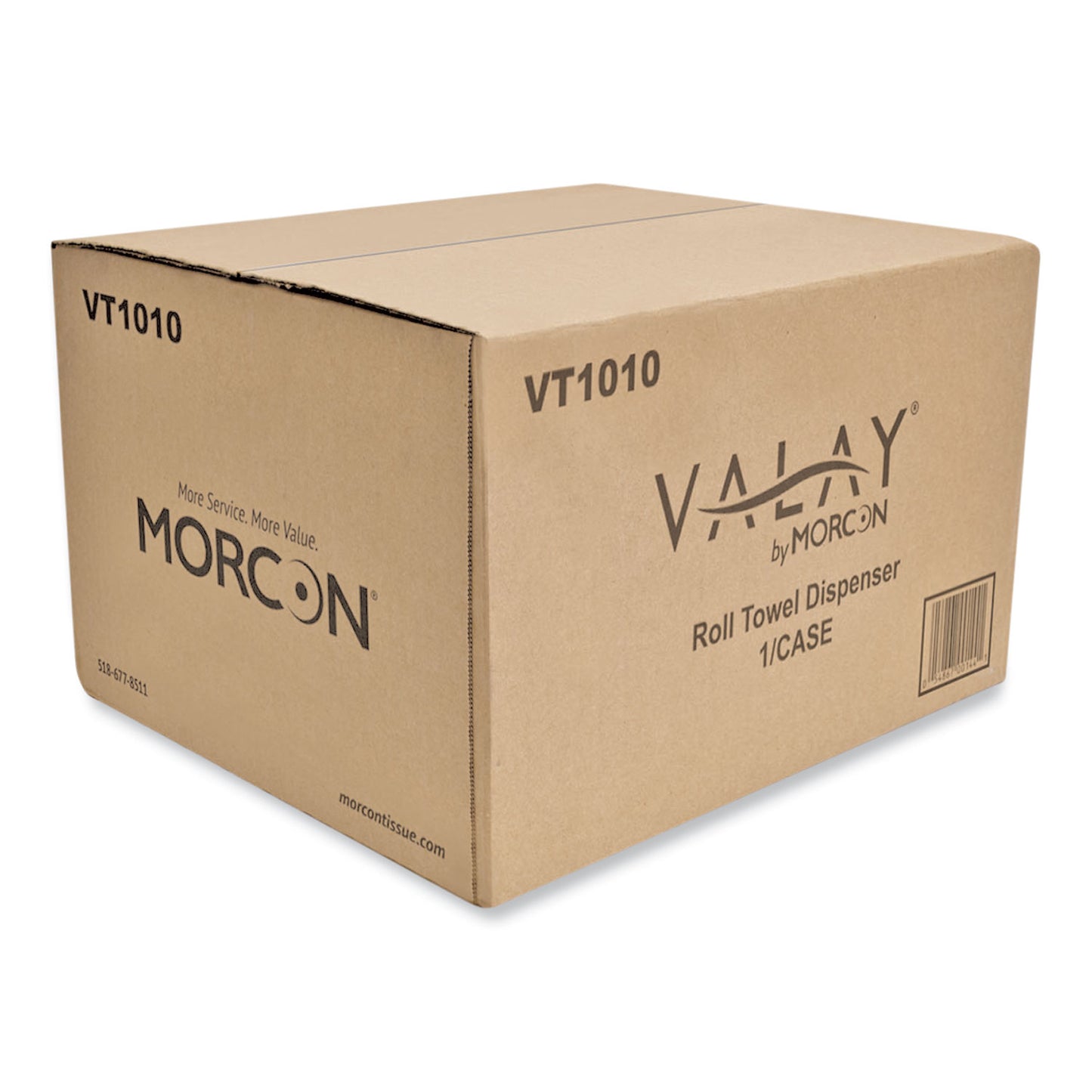 Valay 10 Inch Roll Towel Dispenser, 13.25 X 9 X 14.25, Black