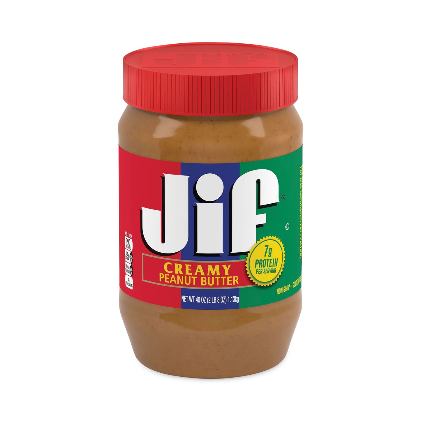 Creamy Peanut Butter, 40 oz Jar, 2/Pack