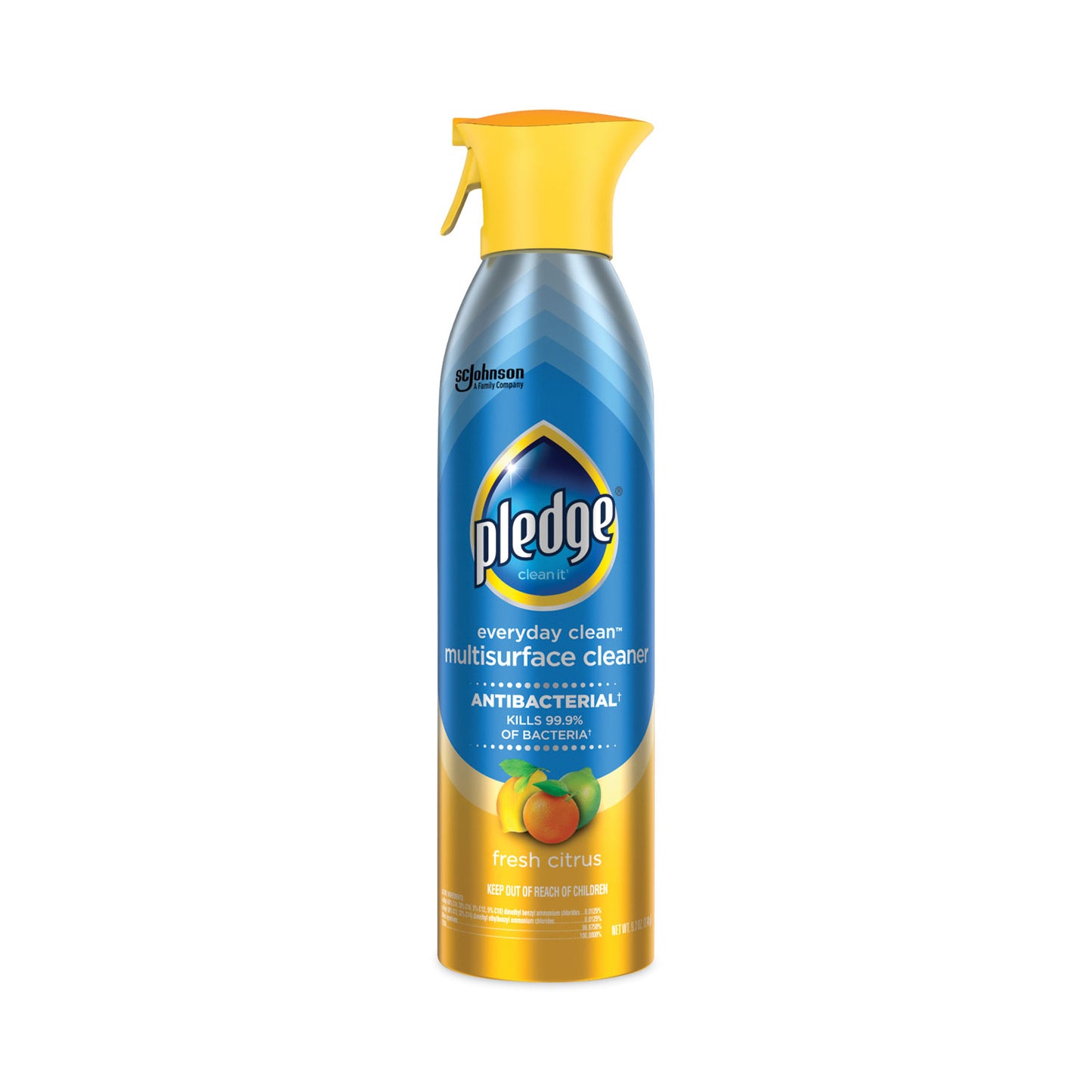 Multi Surface Antibacterial Everyday Cleaner, Citrus Scent, 9.7 oz Aerosol Spray