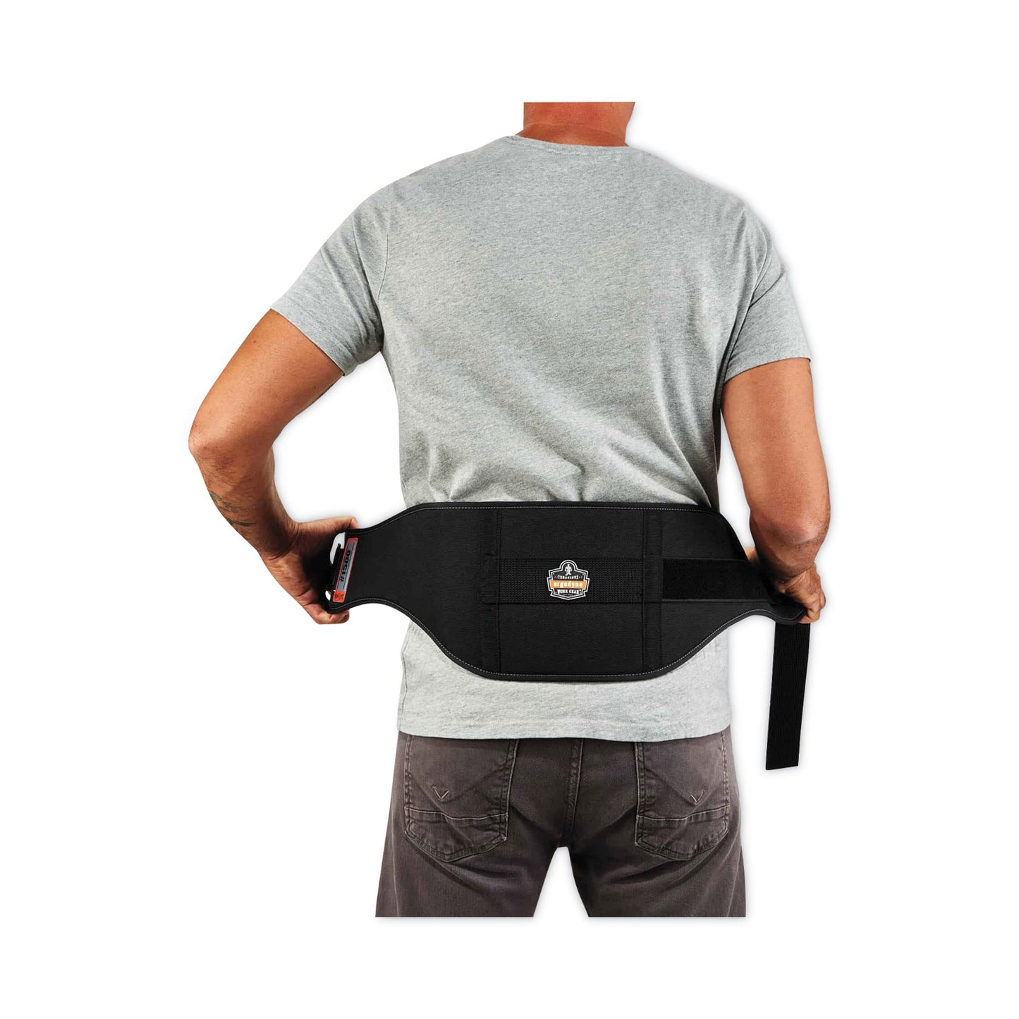 ProFlex 1500 Weight Lifters Style Back Support Belt, Small, 25" to 30" Waist, Black