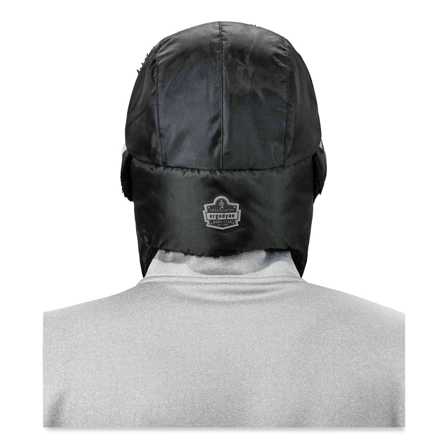 N-Ferno 6802 Classic Trapper Hat, 3M Thinsulate/Nylon, X-Small, Black