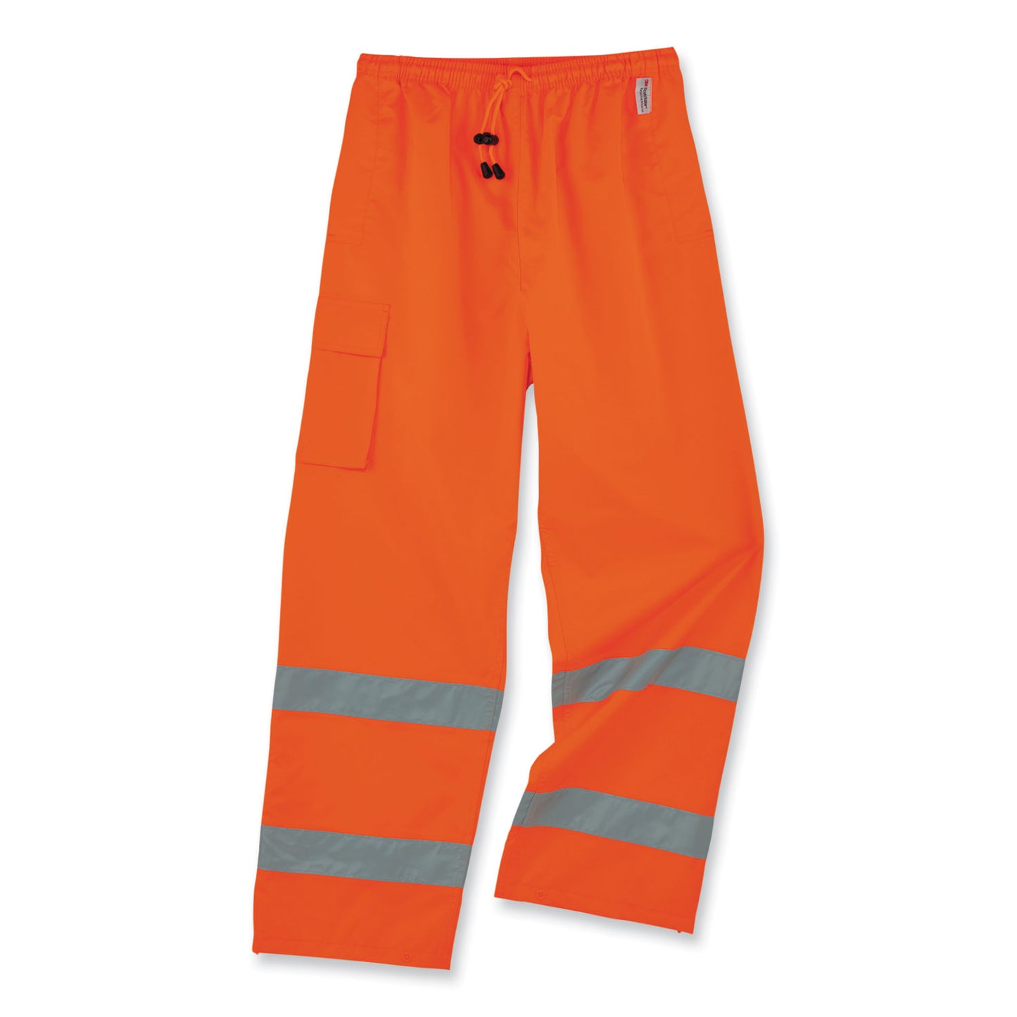 GloWear 8915 Class E Hi-Vis Rain Pants, 5X-Large, Orange