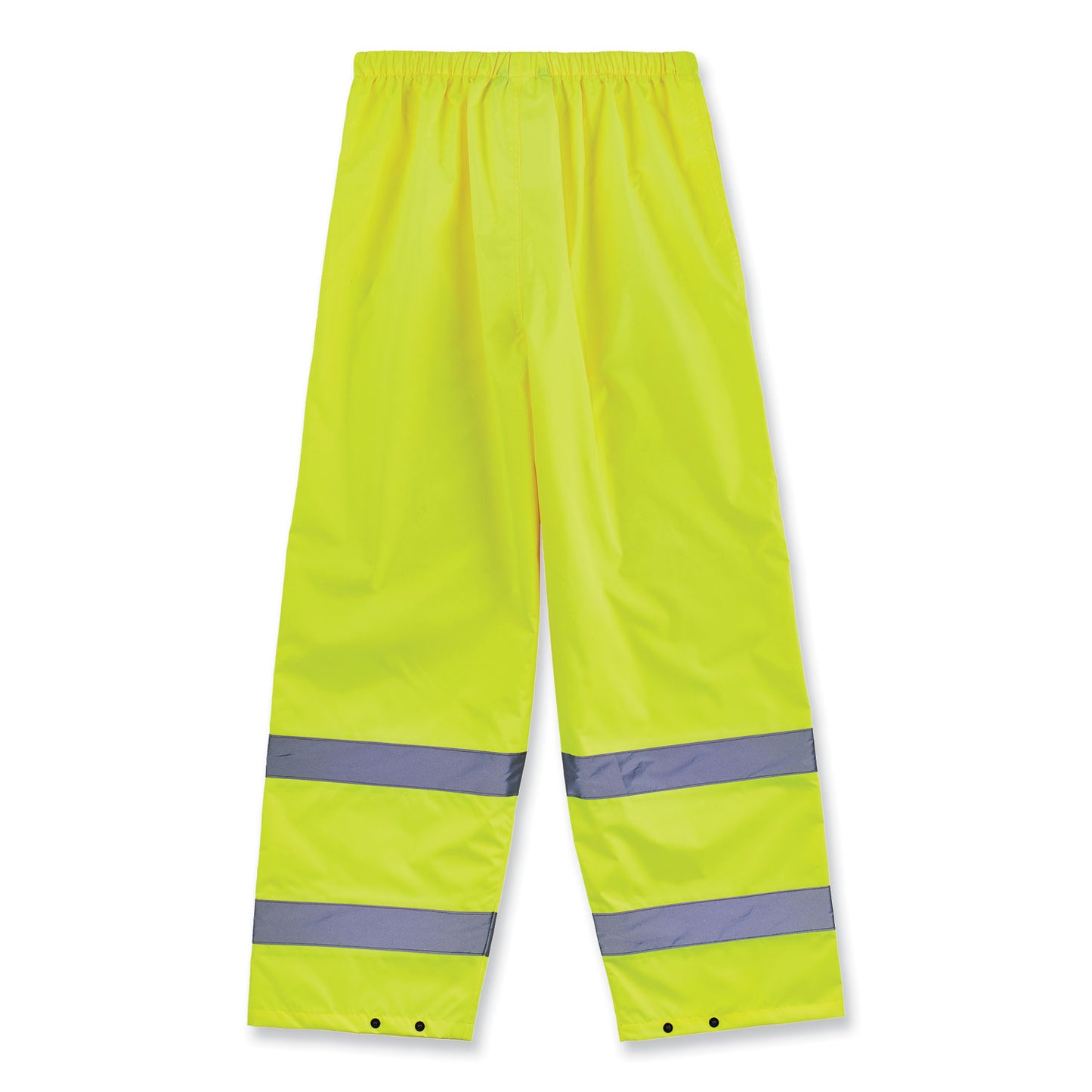 GloWear 8916 Class E Lightweight Hi-Vis Rain Pants, 4X-Large, Lime