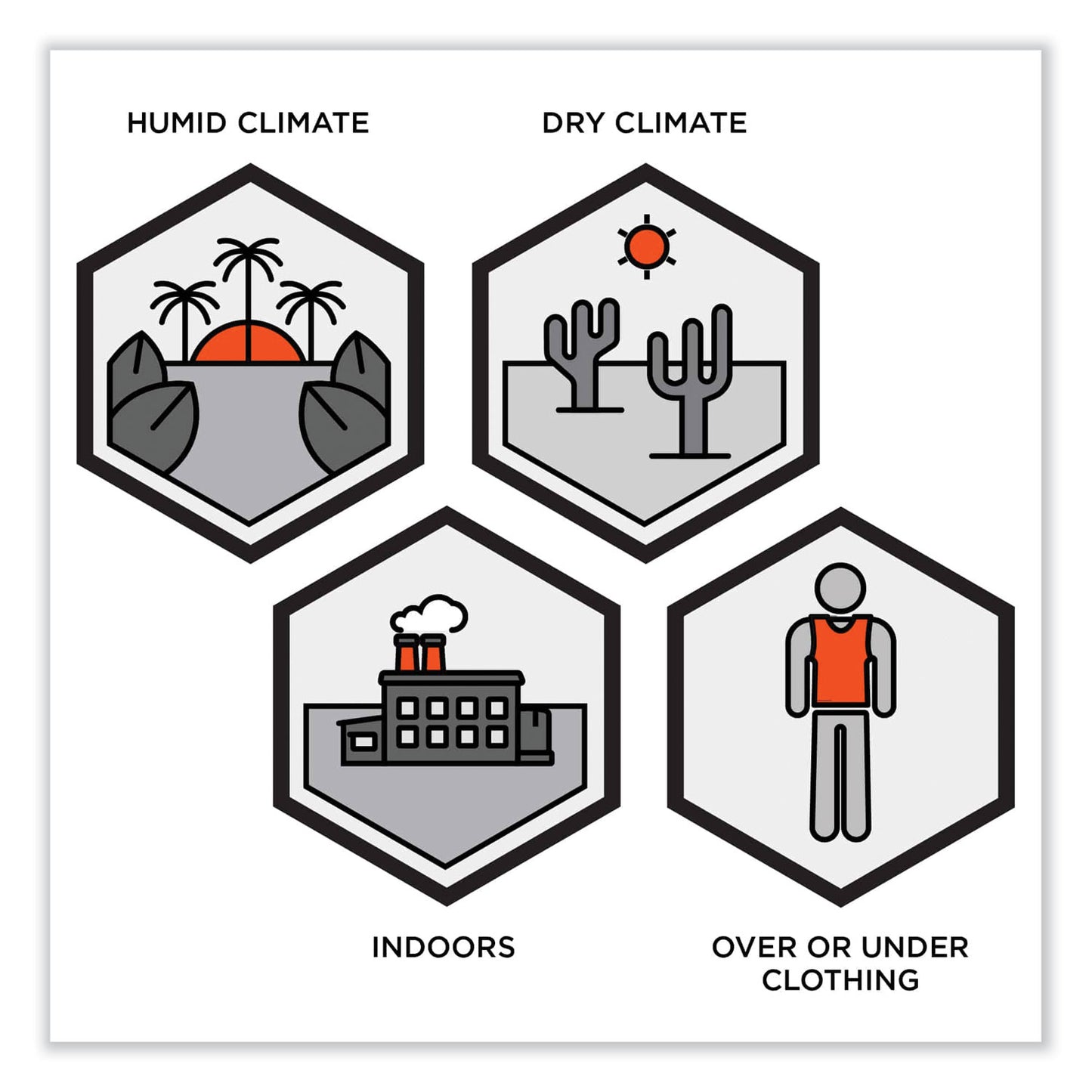 Chill-Its 6225 Premium FR Phase Change Cooling Vest, Modacrylic Cotton, Large/X-Large, Khaki