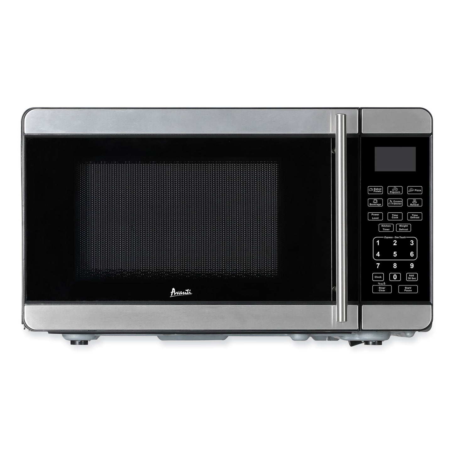 0.7 cu ft Microwave Oven, 700 W, Stainless Steel