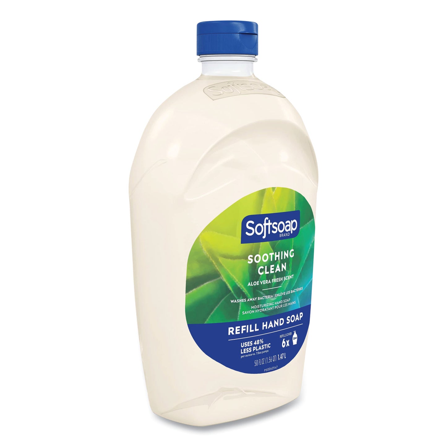 Moisturizing Hand Soap Refill with Aloe, Fresh Scent, 50 oz
