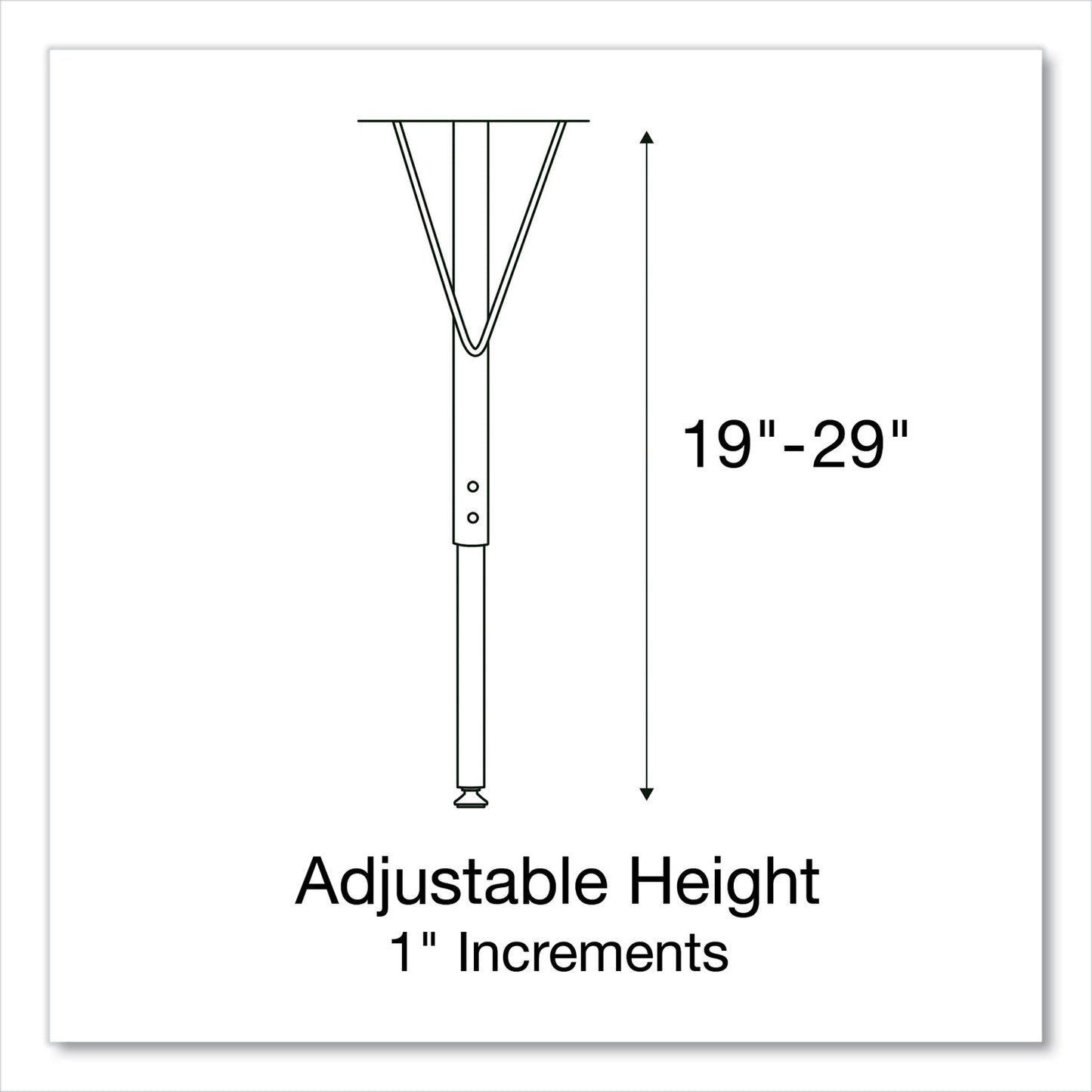 Adjustable Activity Tables, Kidney Shaped, 72" x 48" x 19" to 29", Gray Top, Gray Legs, 4/Pallet