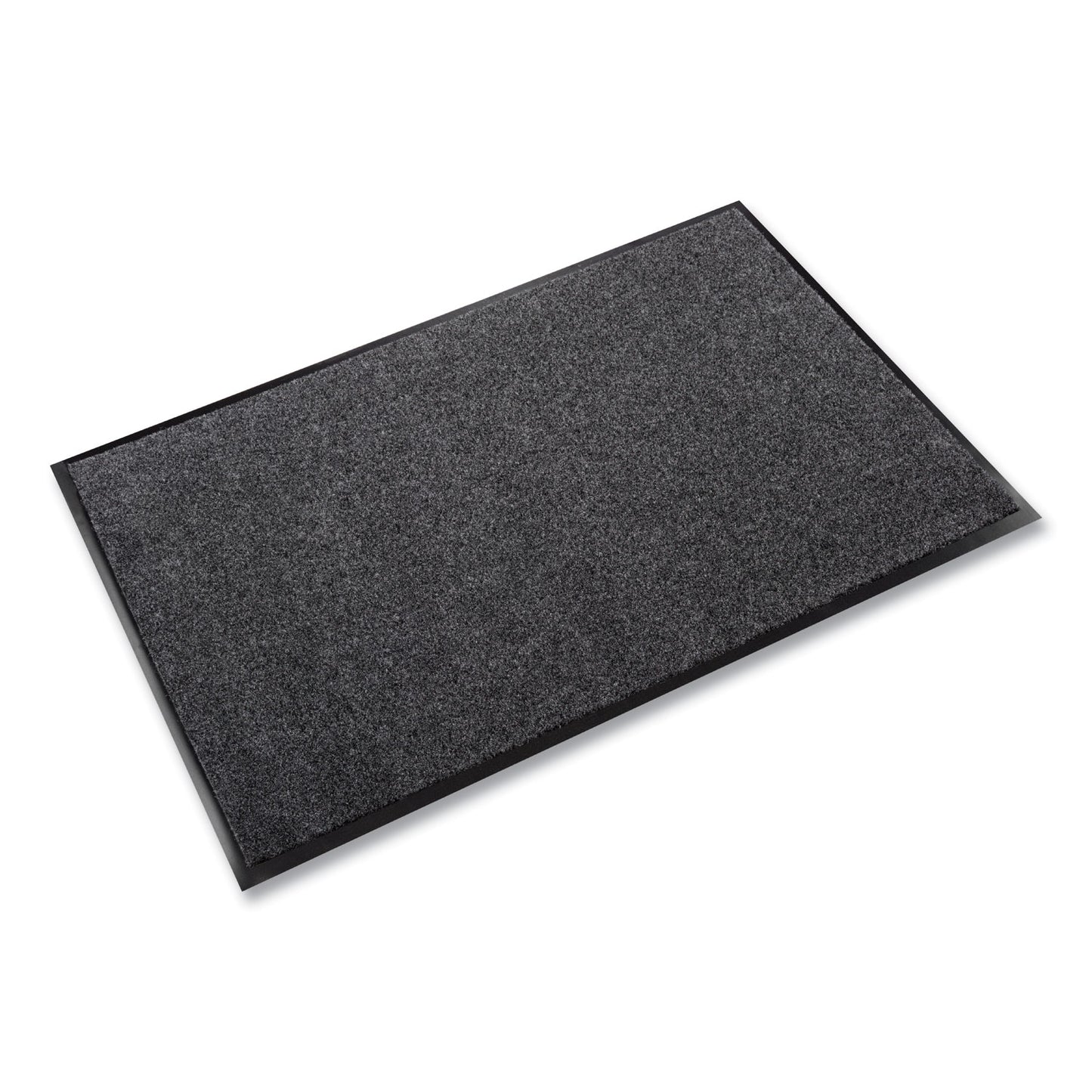 EcoStep Wiper Mat, Rectangular, Charcoal Gray Cut Pile Surface, 36" x 48"