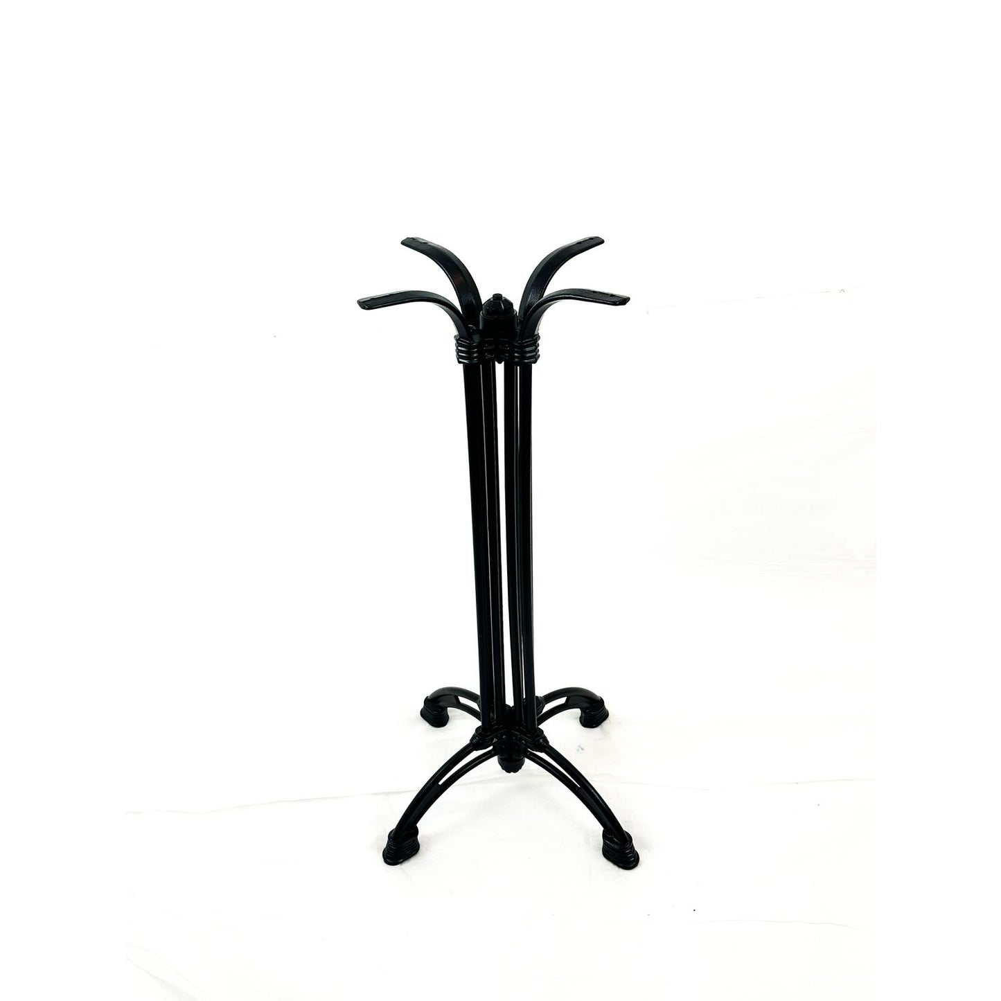 Solid Wood Tables, Cast Iron Base, Square, 36w x 36d x 43.75h, Natural