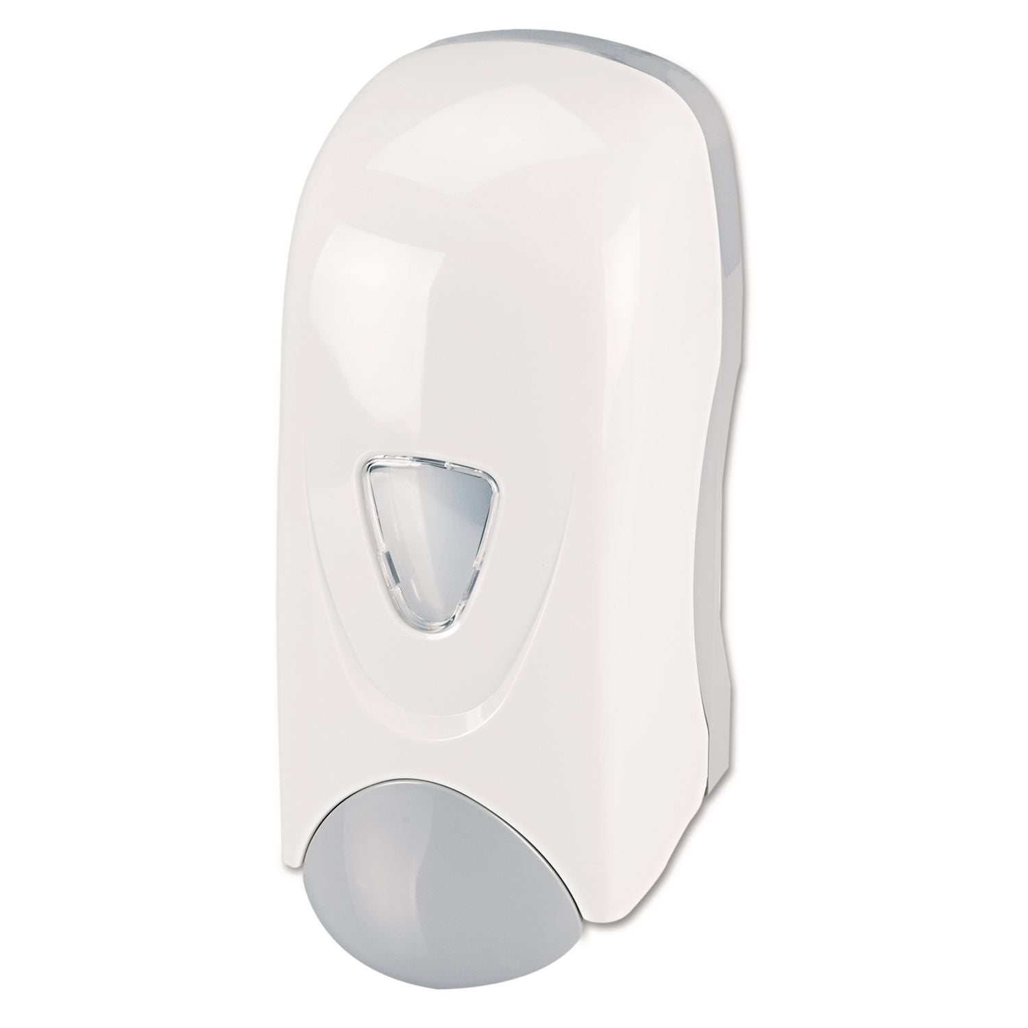 Foam-Eeze Bulk Foam Soap Dispenser With Refillable Bottle, 1,000 Ml, 4.88 X 4.75 X 11, White/gray