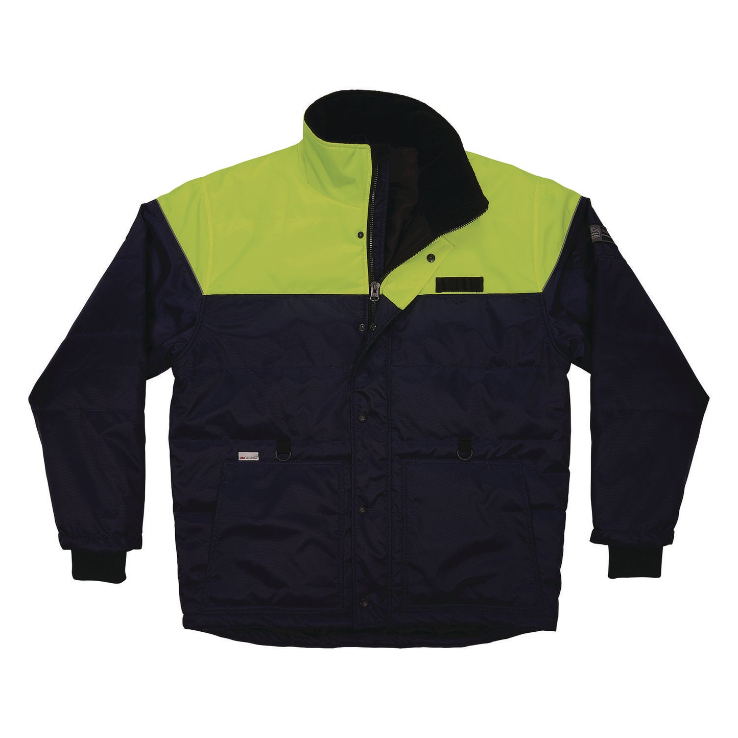 N-Ferno 6476 Insulated Freezer Jacket, Large, Navy