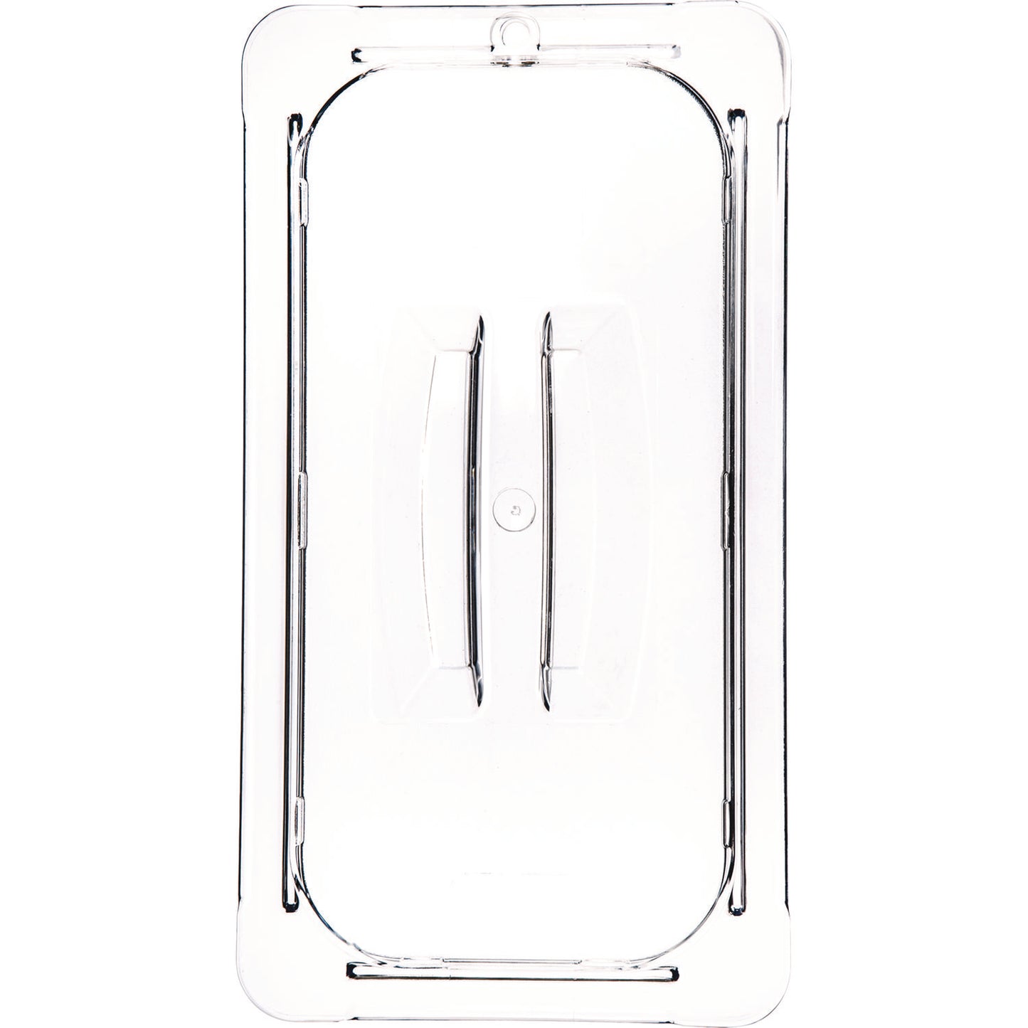 StorPlus Polycarbonate Handled Universal Lid, 7 x 12.5 x 0.88, Clear, Plastic
