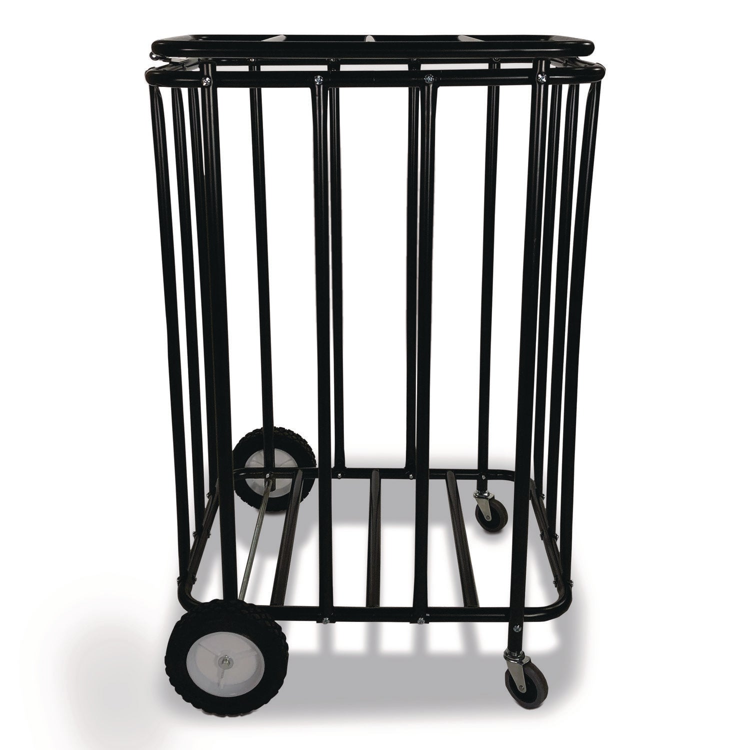 Compact Lockable Ball Locker, Metal, 176 lb Capacity, 22 x 28 x 43, Black