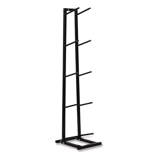 Single Medicine Ball Tree, 11" x 15" x 52", Black