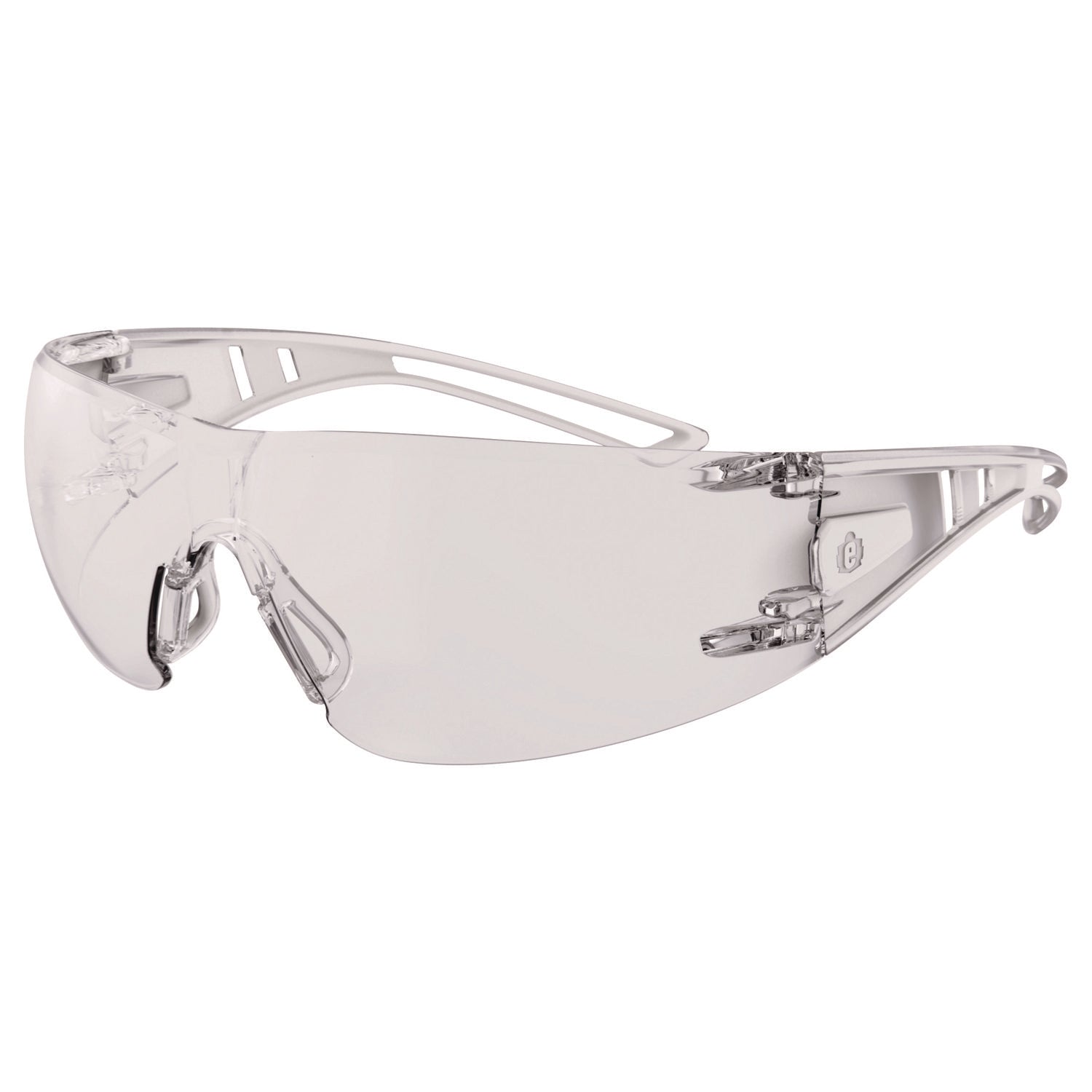 Skullerz VORDR Safety Glasses, Frameless, Clear Single Lens, 12/Pack