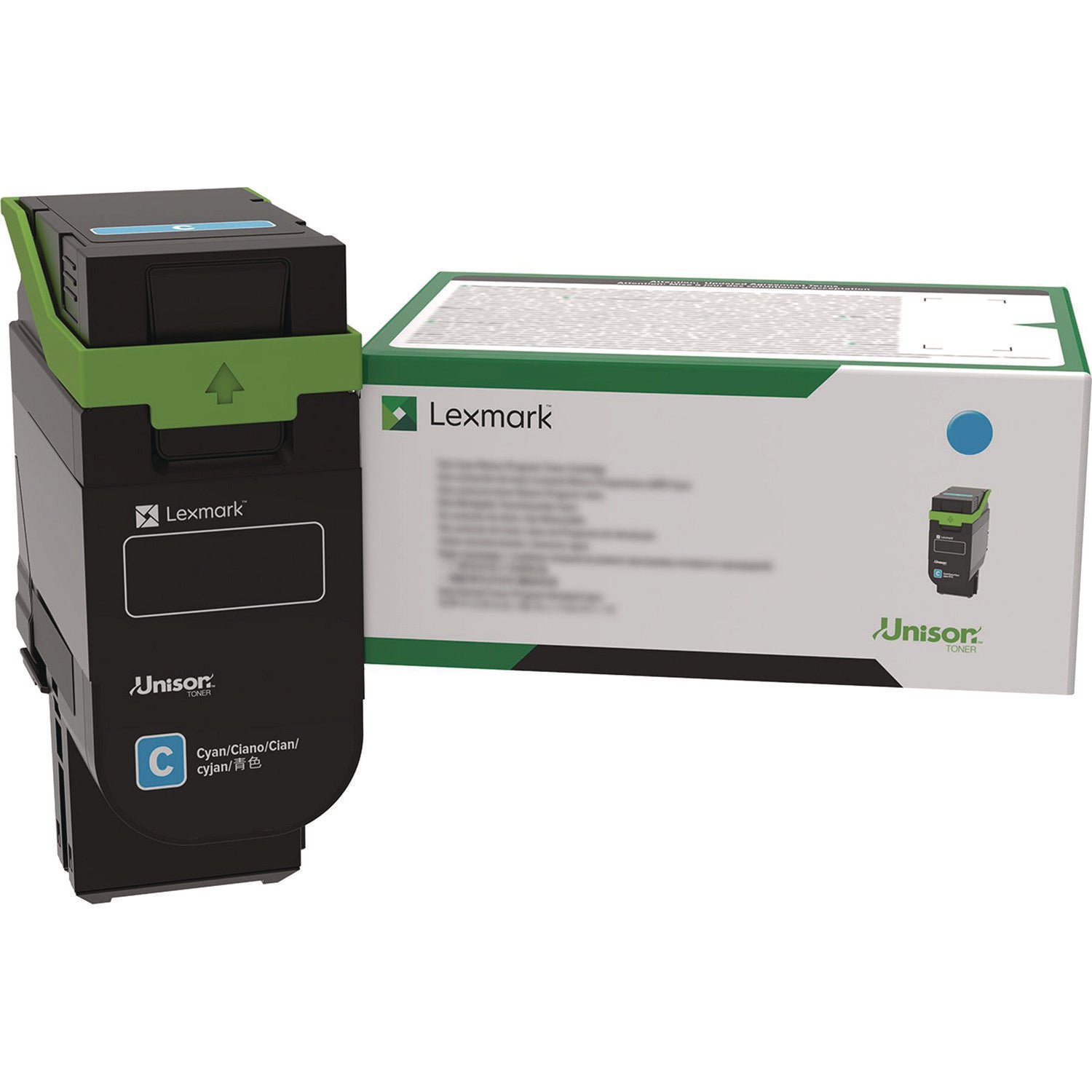 75M1HC0 Toner, 8,800 Page-Yield, Cyan