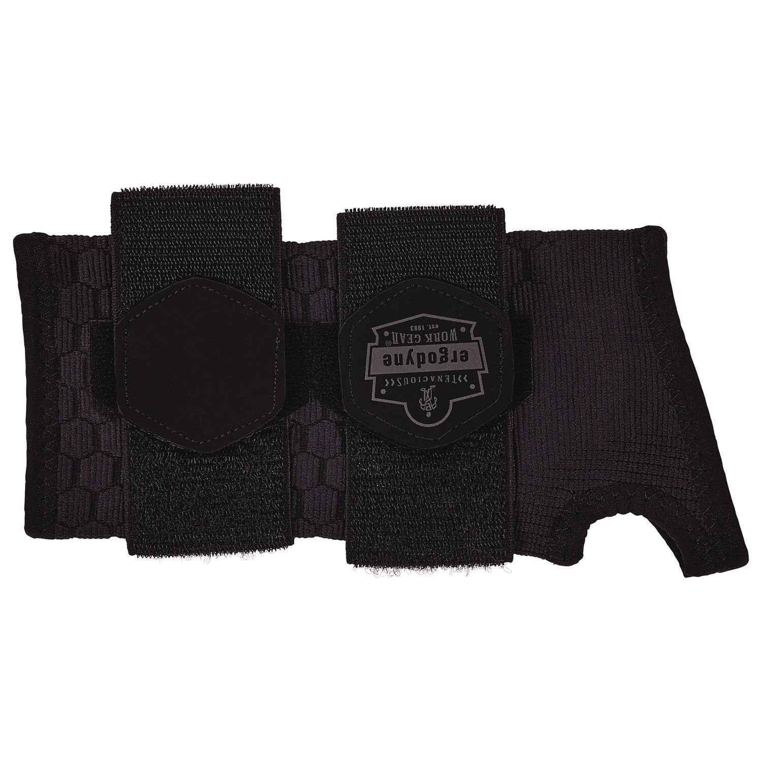 ProFlex 685 Wrist Support Sleeve with Double Strap, Large, Fits Left Hand/Right Hand, Black
