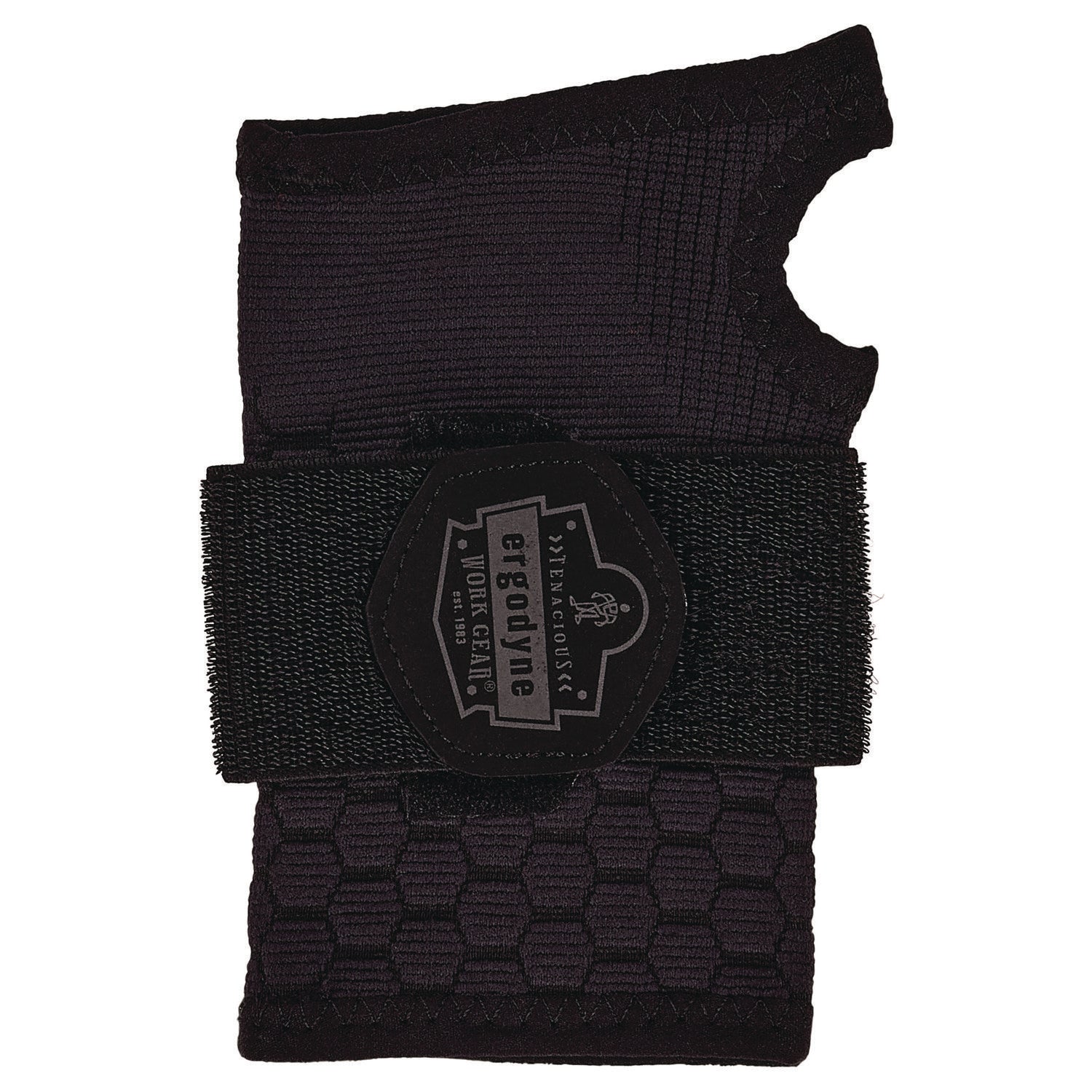 ProFlex 680 Wrist Support Sleeve with Single Strap, Large, Fits Left Hand/Right Hand, Black