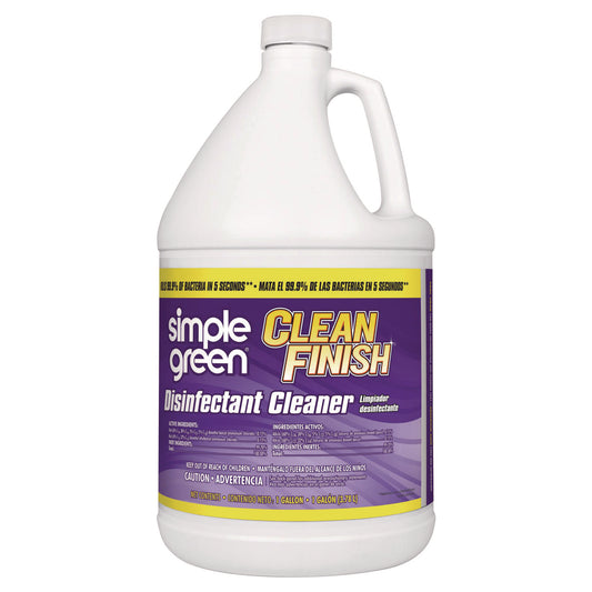 Clean Finish Disinfectant Cleaner, Herbal Scent, 1 gal Bottle