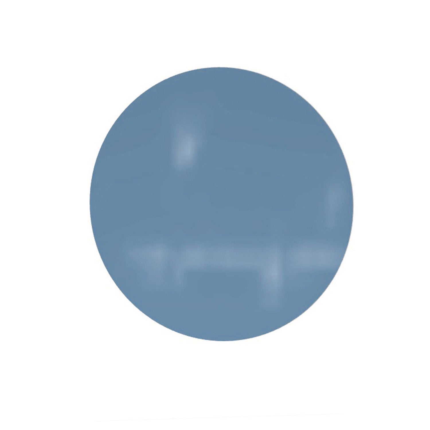 Coda Low Profile Circular Magnetic Glassboard, 24 x 24, Denim Surface
