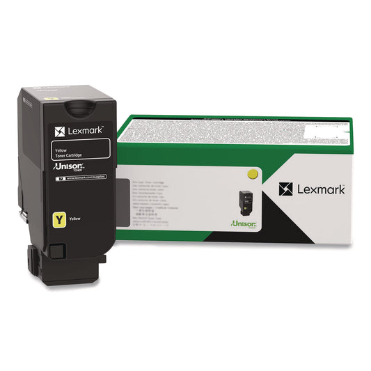71C00YG Toner, 5,000, Page-Yield, Yellow