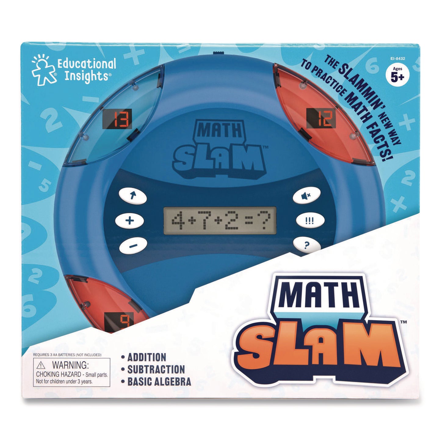 Math Slam, Five Game Modes, Two Subjects: Addition and Subtraction, Grades K to 3