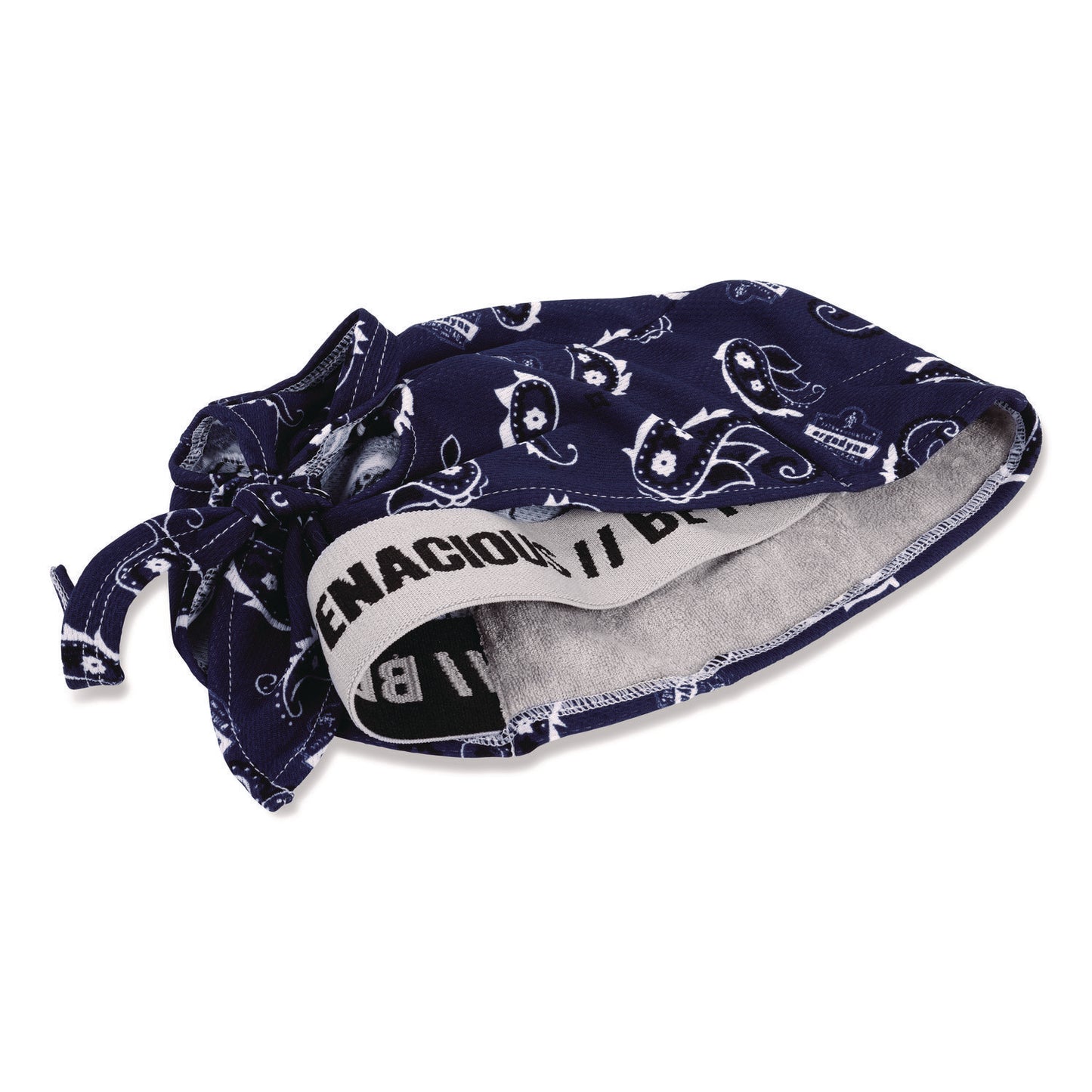 Chill-Its 6615 High-Performance Bandana Doo Rag with Terry Cloth Sweatband, One Size Fits Most, Navy Western