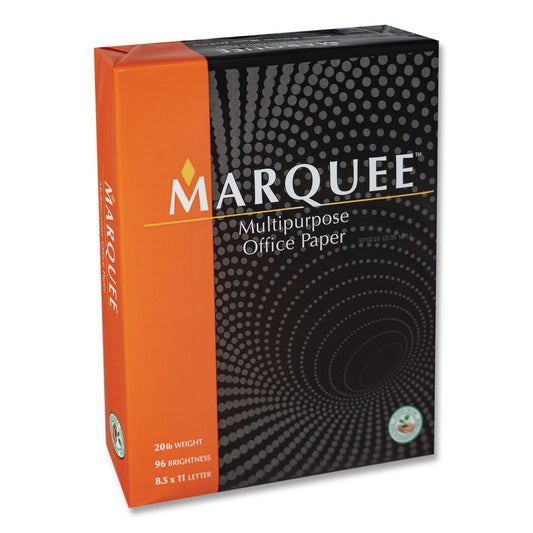Office Paper, 96 Bright, 20 lb Bond, 8.5 x 11, White, 500 Sheets/Ream, 10 Reams/Carton, 40 Cartons/Pallet, 21 Pallets/Truck