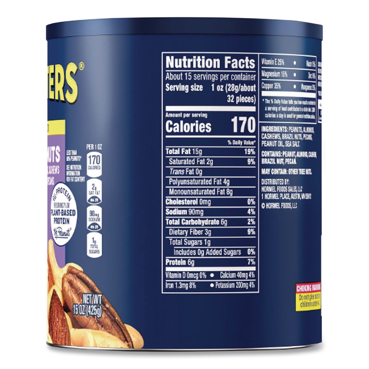 Mixed Nuts, 15 Oz Can