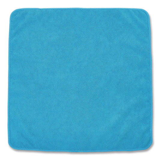 Microfiber Cleaning Cloths, 12 X 12, Blue, 24/pack