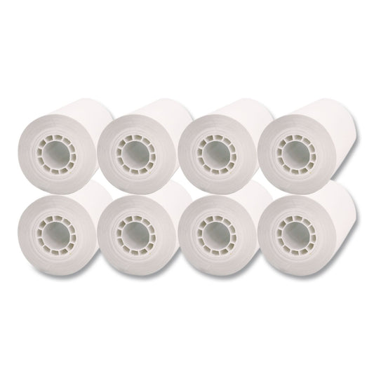 Direct Thermal Printing Thermal Paper Rolls, 3.13" X 230 Ft, White, 8/pack