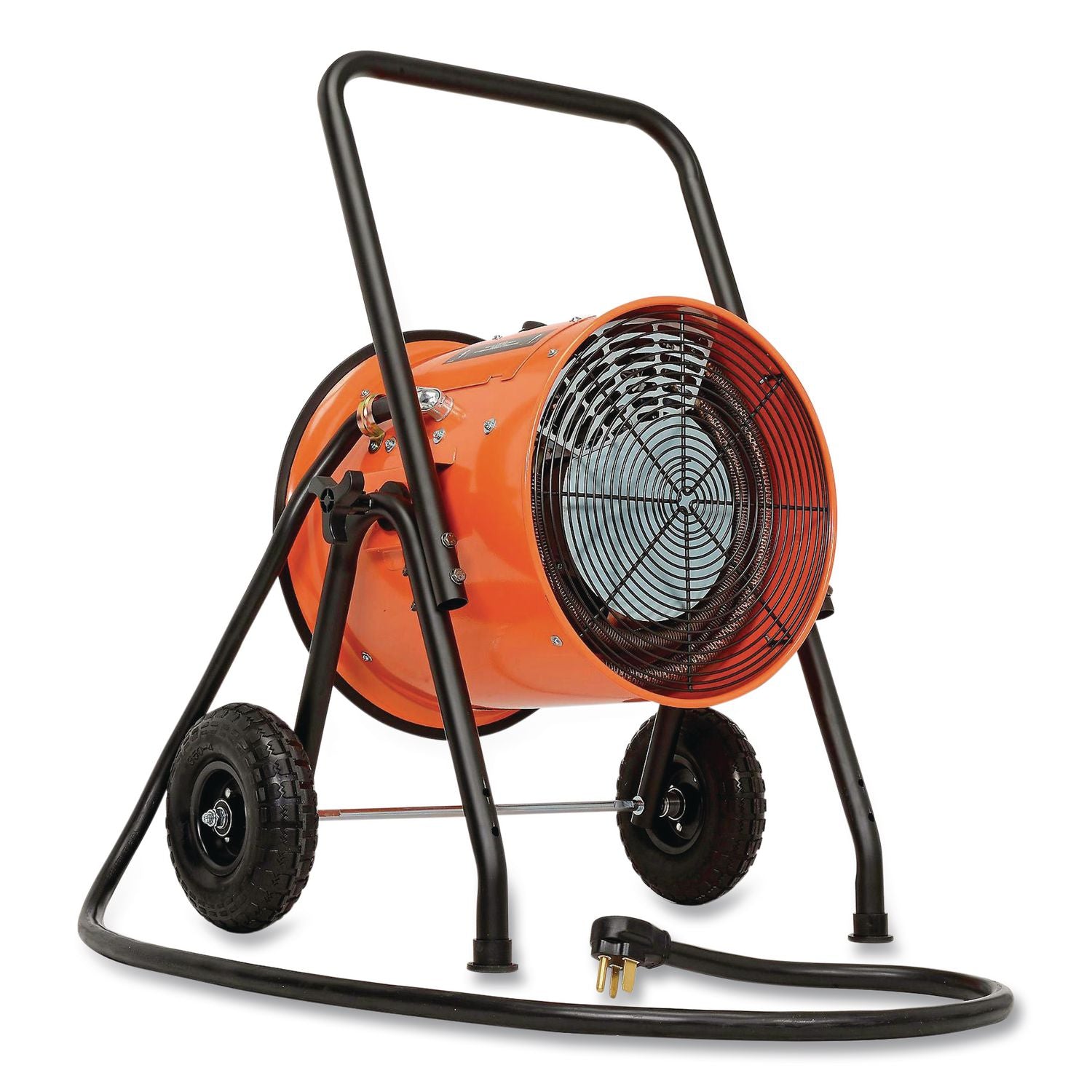 Portable Salamander Heater with Adjustable Thermostat, 10,000 W, 21.59 x 28 x 38.5, Orange