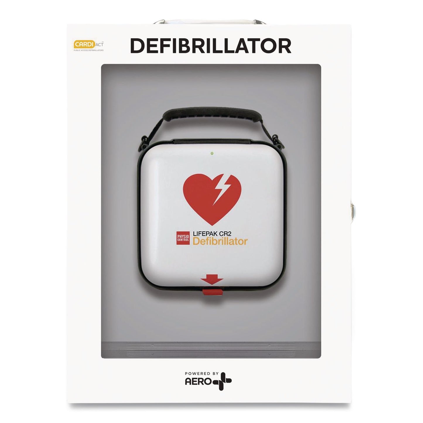 LIFEPAK CR2 Wi-Fi Standard Cabinet, Semi-Automatic, English, Handle